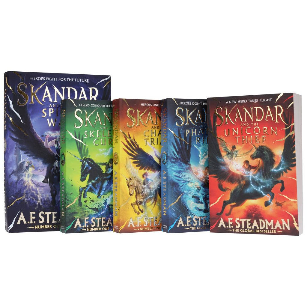 Skandar Series By A.F. Steadman 5 Books Collection Set - Ages 9-12 - E-B00k/E-B00k