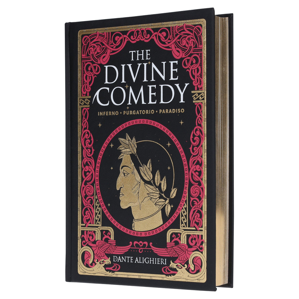 The Divine Comedy - Inferno, Purgatorio, Paradiso by Dante Alighieri - Fiction -  (Leather-Bound)