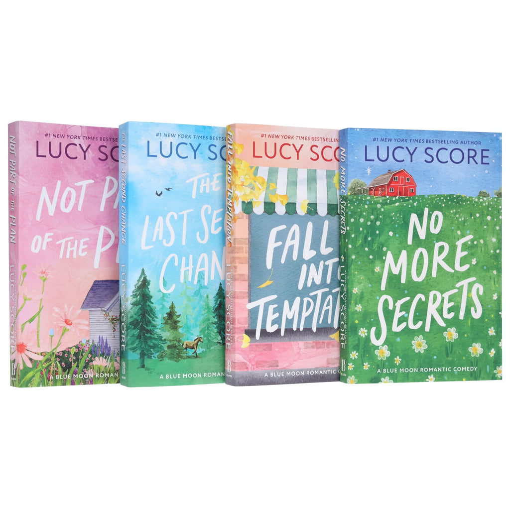 A Blue Moon Romantic Comedy Series by Lucy Score 4 Books Collection Set - Fiction - E-B00k