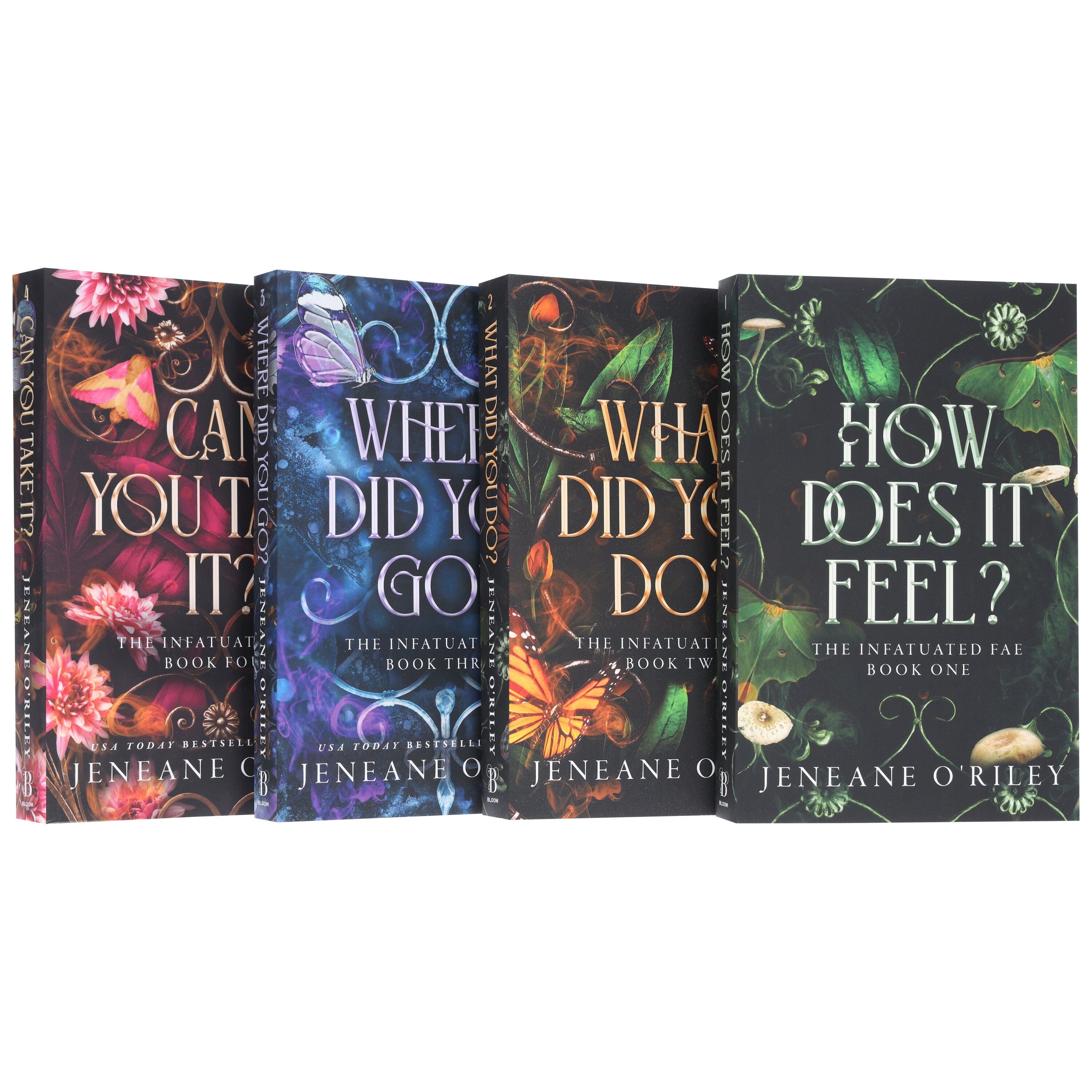 Infatuated Fae Series By Jeneane O'Riley: Complete 4 Books Collection Set - Fiction - E-B00k