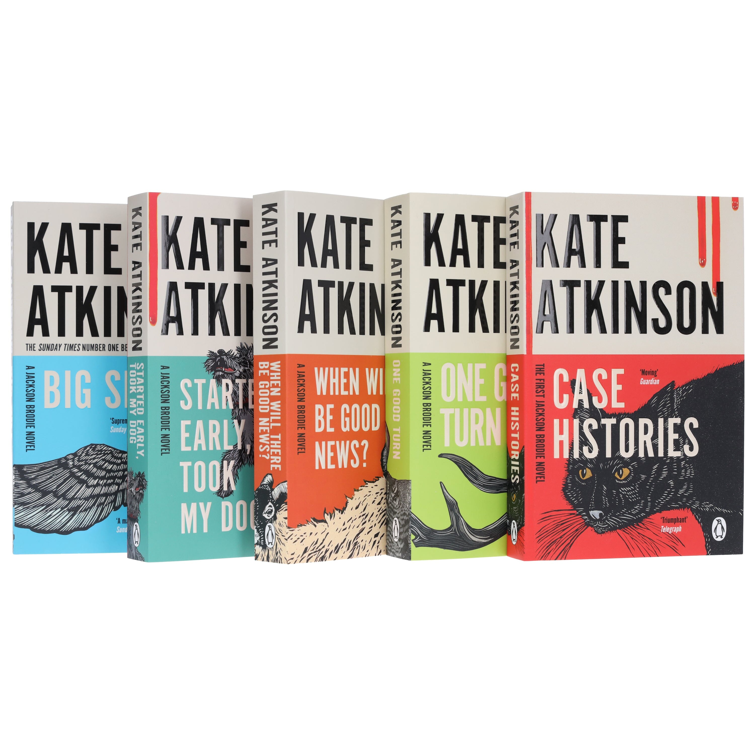 Jackson Brodie Series by Kate Atkinson 5 Books Collection Set - Fiction - E-B00k
