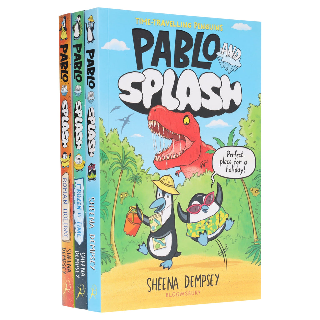 Pablo and Splash Graphic Novel Series by Sheena Dempsey Illustrated 3 Books Collection Set - Ages - 6-9 - E-B00k