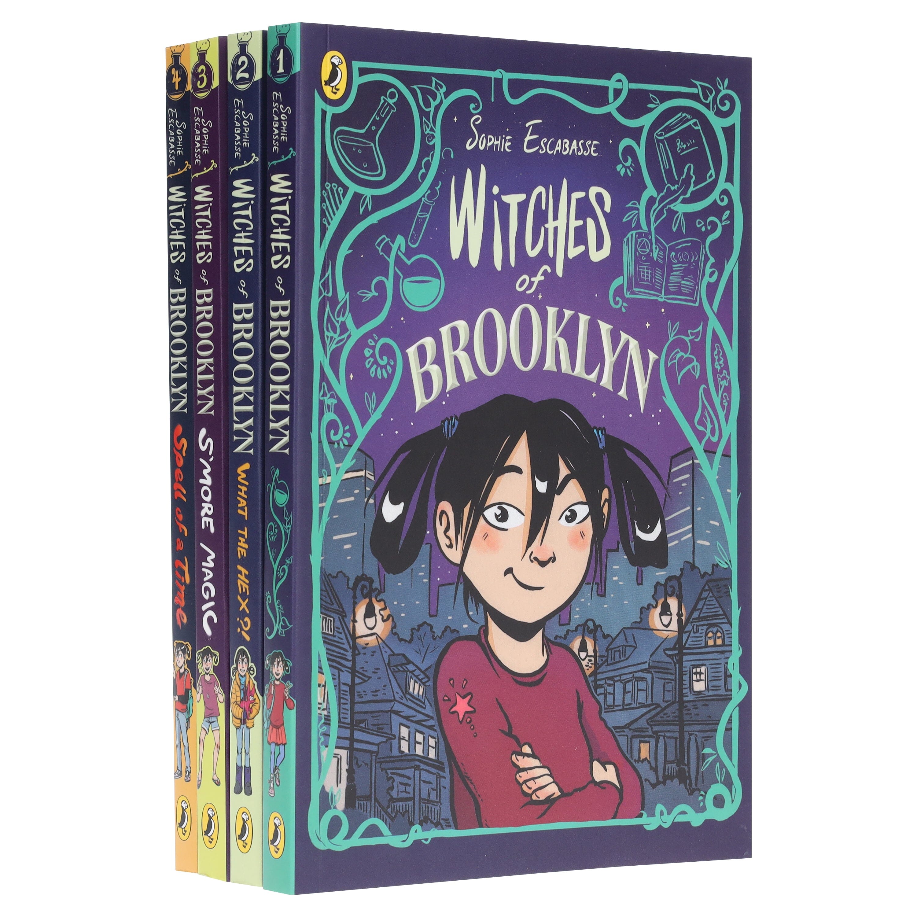 Witches of Brooklyn Graphic Novel Series by Sophie Escabasse 4 Books Collection Set - Ages 7-14 - E-B00k
