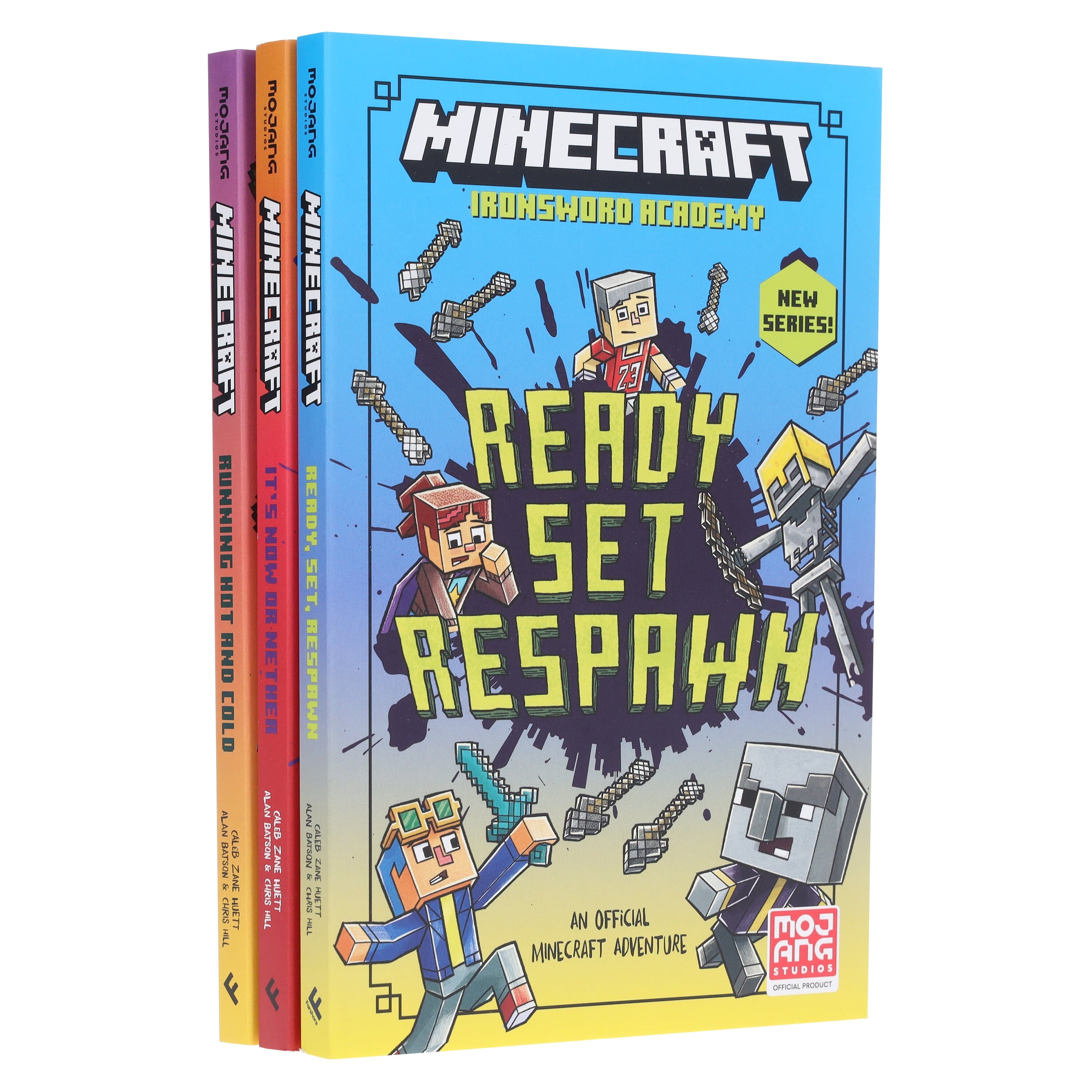 Minecraft Ironsword Academy Series by Mojang AB 3 Books Collection Set - Ages 6-9 - E-B00k