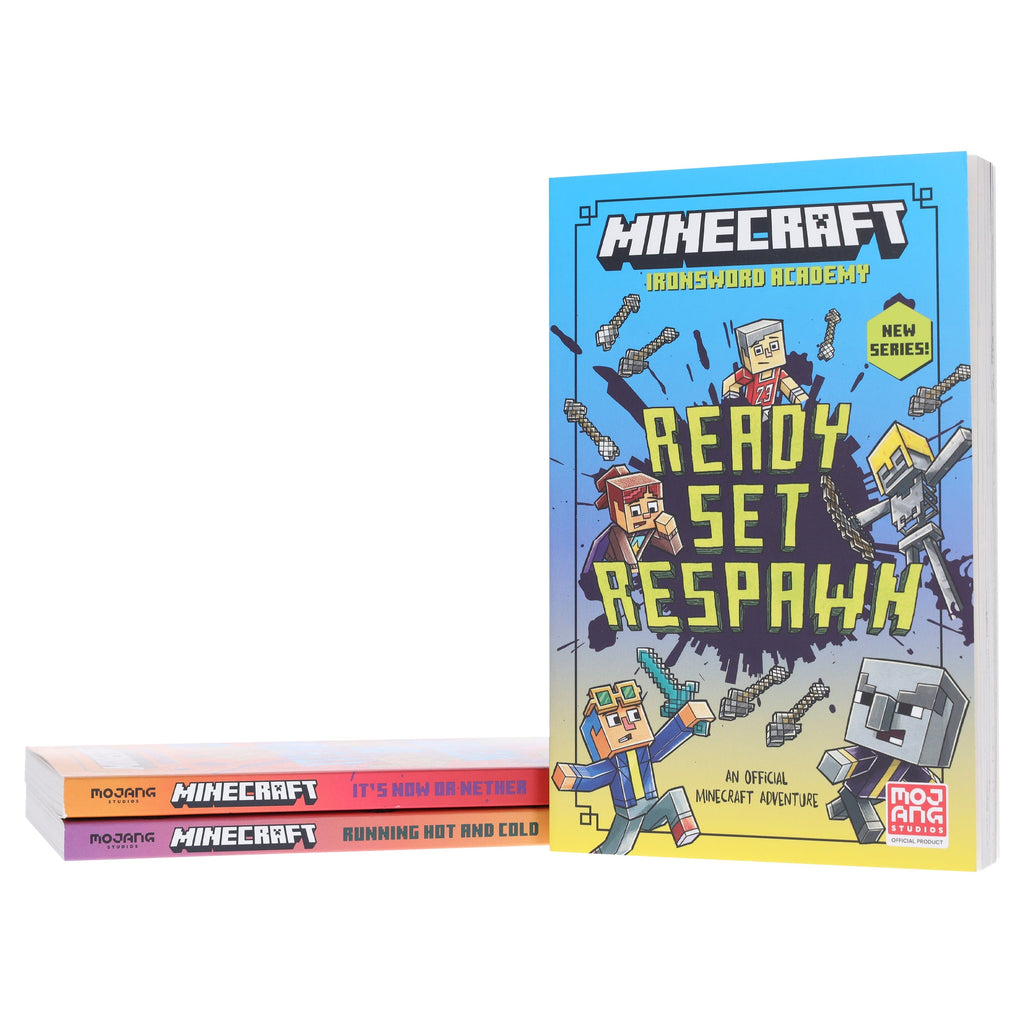 Minecraft Ironsword Academy Series by Mojang AB 3 Books Collection Set - Ages 6-9 - E-B00k