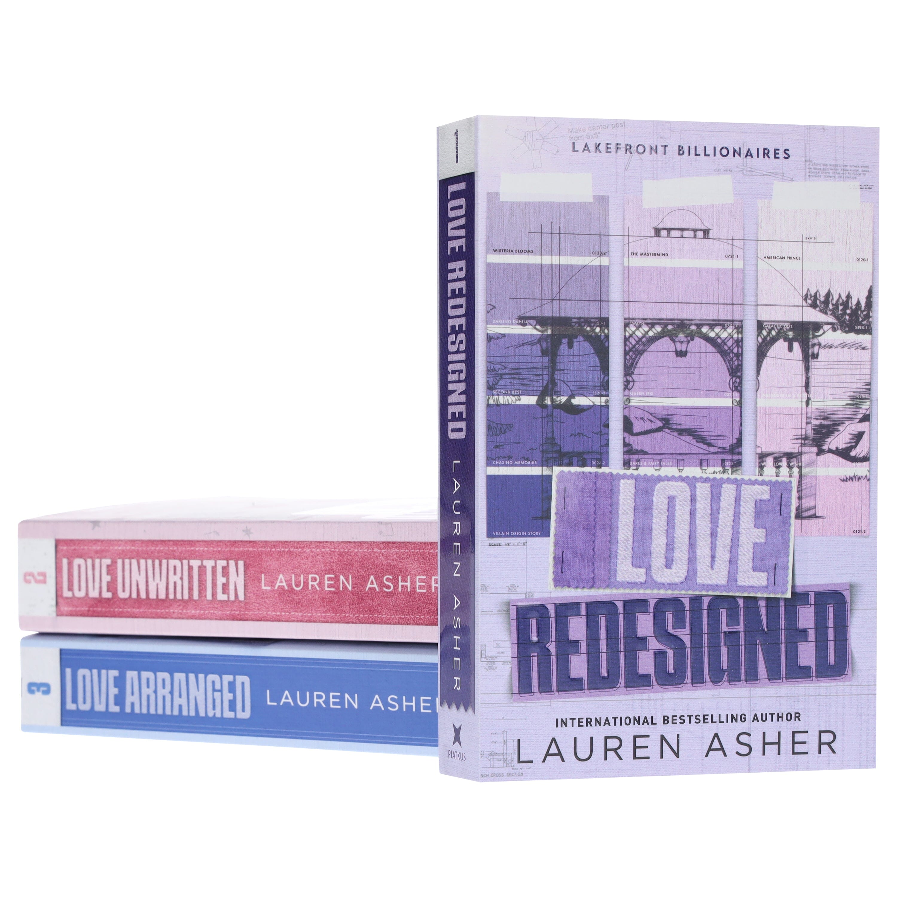 Lakefront Billionaires Series By Lauren Asher 3 Books Collection Set - Fiction - E-B00k