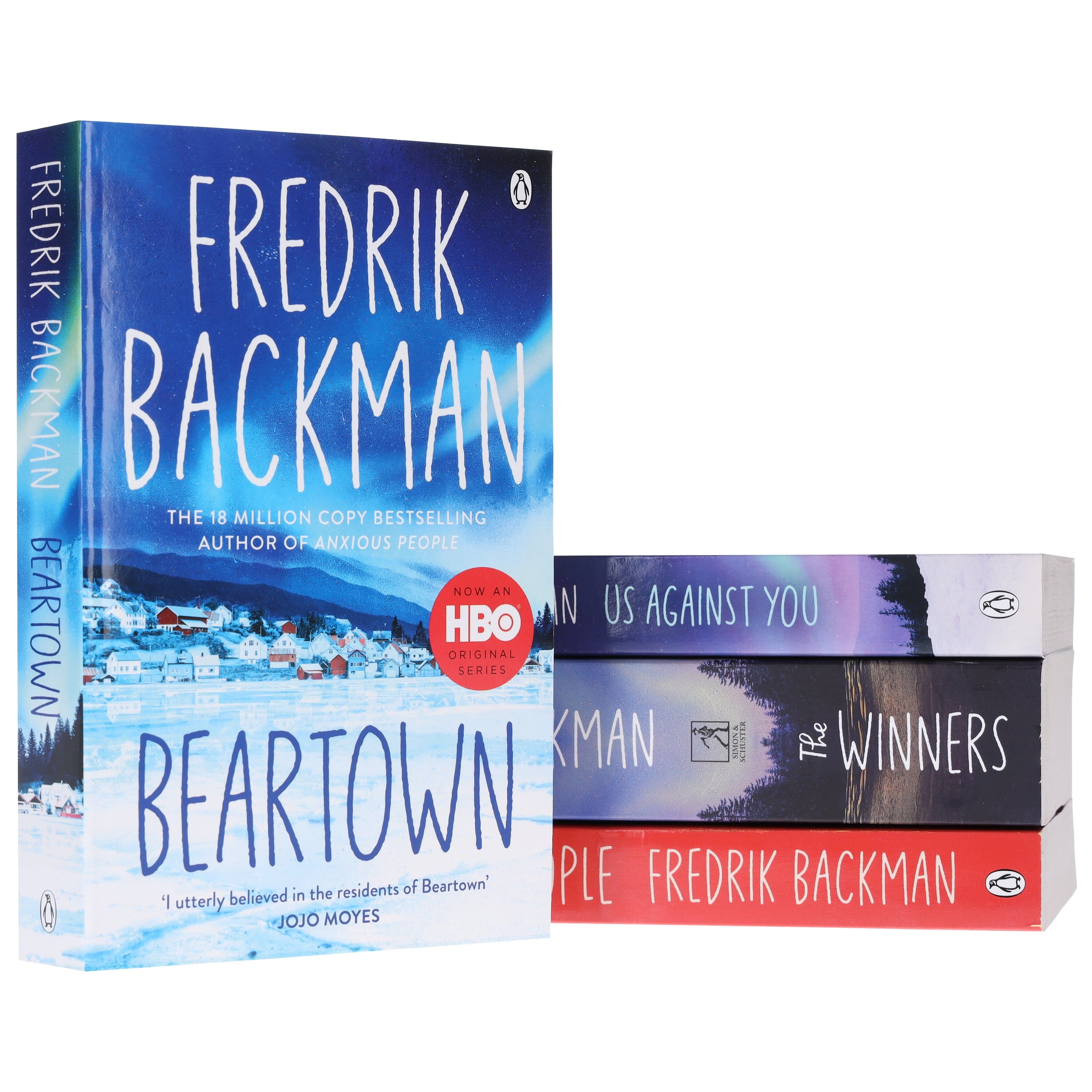 Damaged - Fredrik Backman 4 Books Collection Set - Fiction - E-B00k - T 55