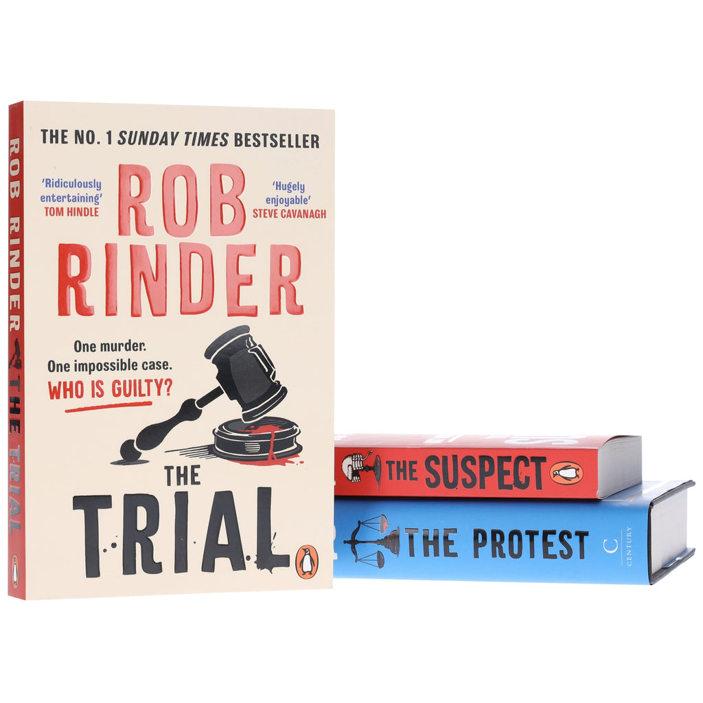 Rob Rinder Collection (The Trial, The Suspect & The Protest) 3 Books Set - Fiction - E-B00k/E-B00k