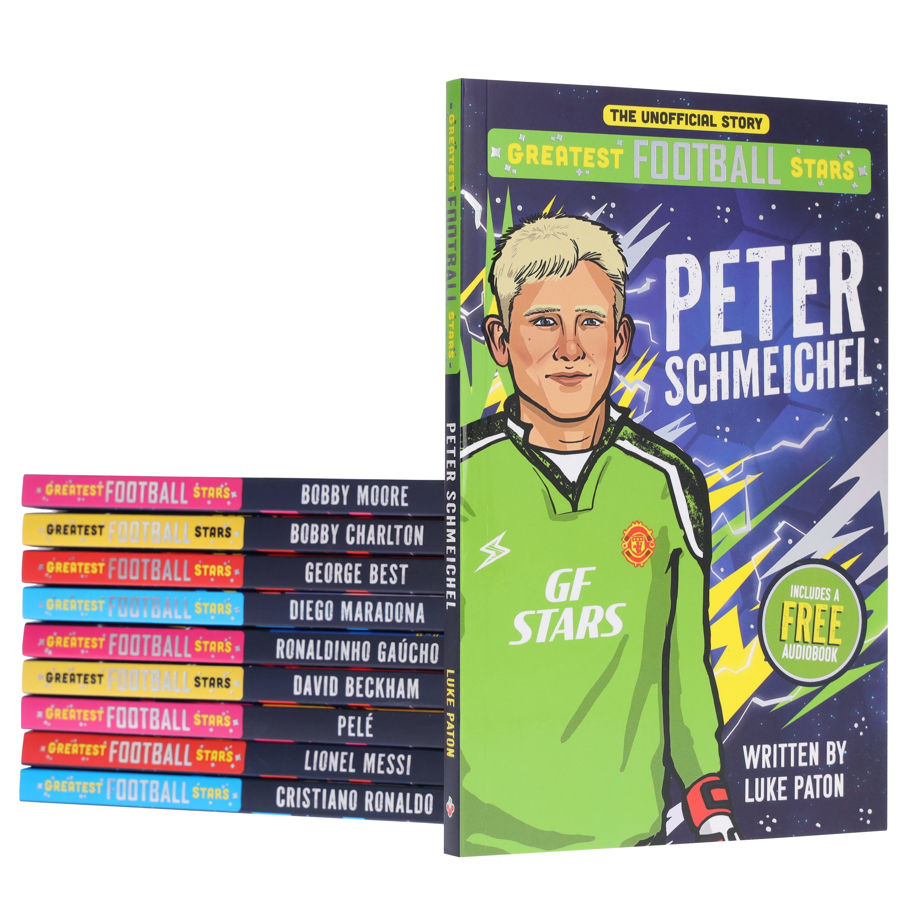 The Greatest Football Stars by Luke Paton 10 Books Collection E-Books Set - Ages 7+ - E-B00k