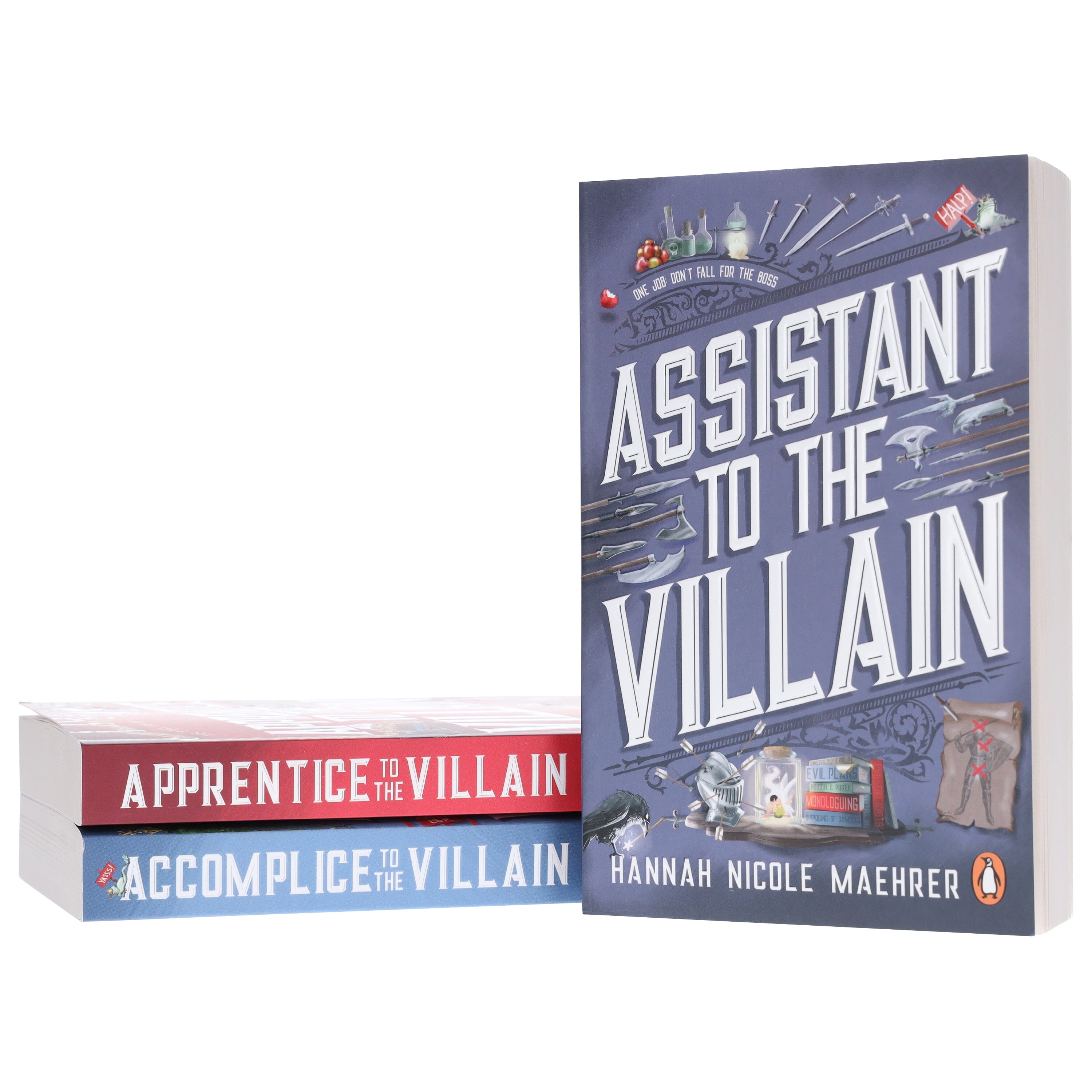 Assistant to the Villain Series By Hannah Nicole Maehrer 3 Books Collection Set - Fiction - E-B00k