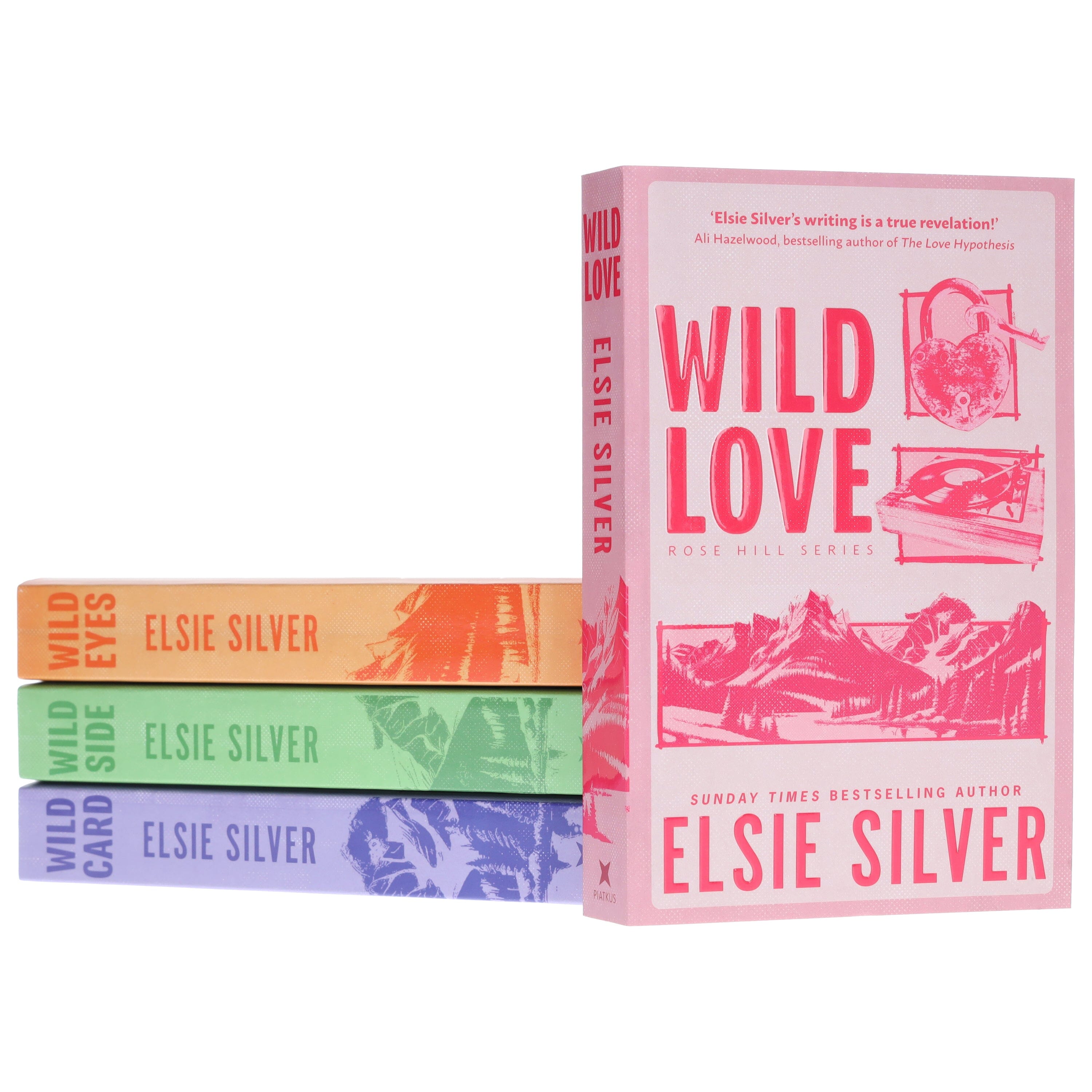 Rose Hill Series By Elsie Silver (Wild Love, Wild Eyes, Wild Side & Wild Card) 4 Books Collection Set - Fiction - E-B00k