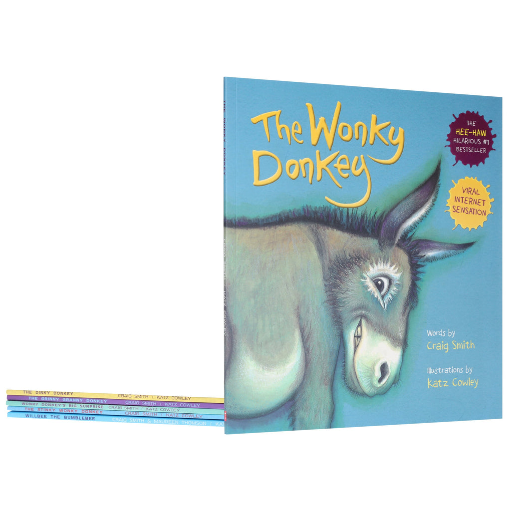 Wonky Donkey Series by Craig Smith & Maureen Thomson Illustrated 6 Books Collection Set - Ages 3+ - E-B00k