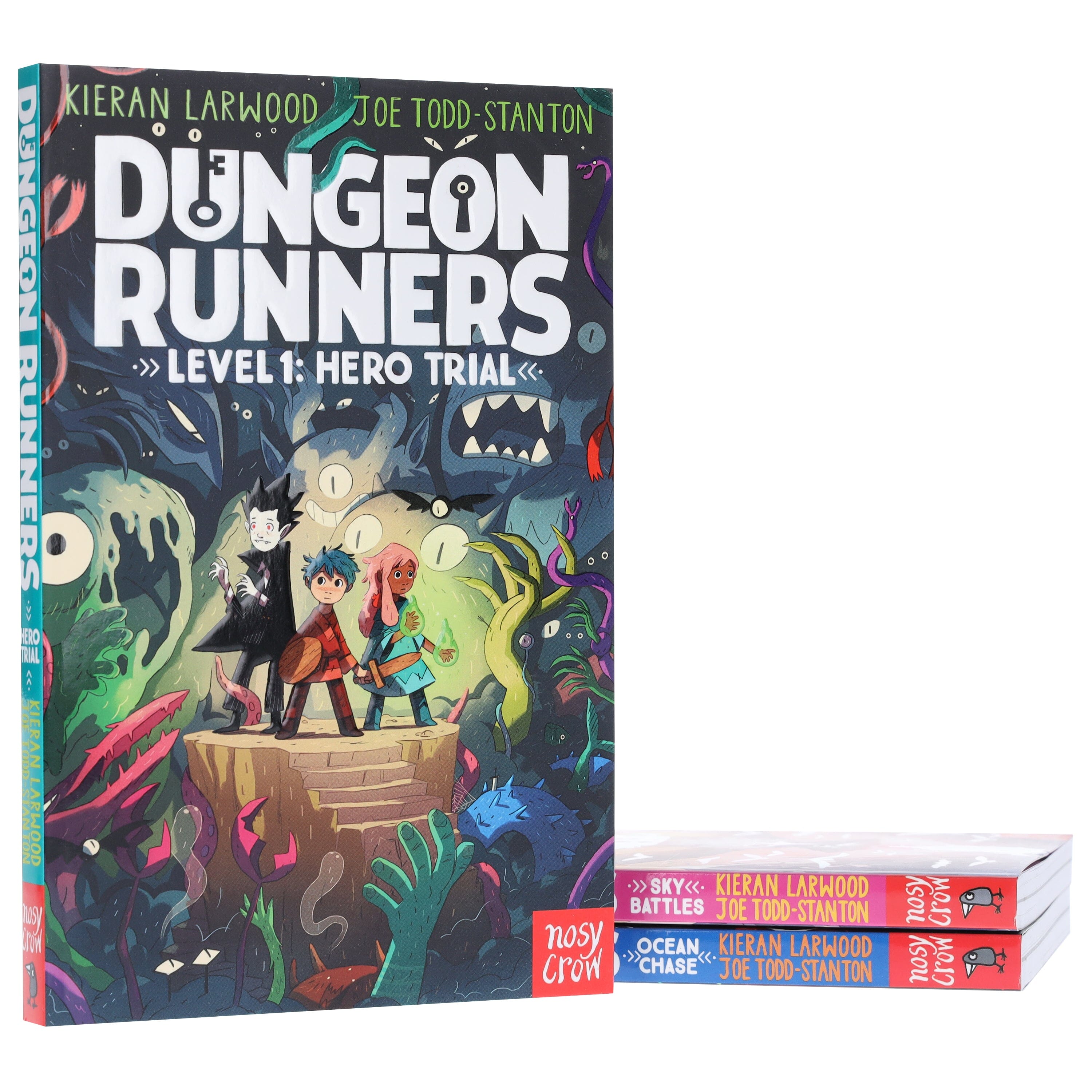 Dungeon Runners Series By Kieran Larwood: Illustrated 3 Books Collection Set - Ages 7-9 - E-B00k