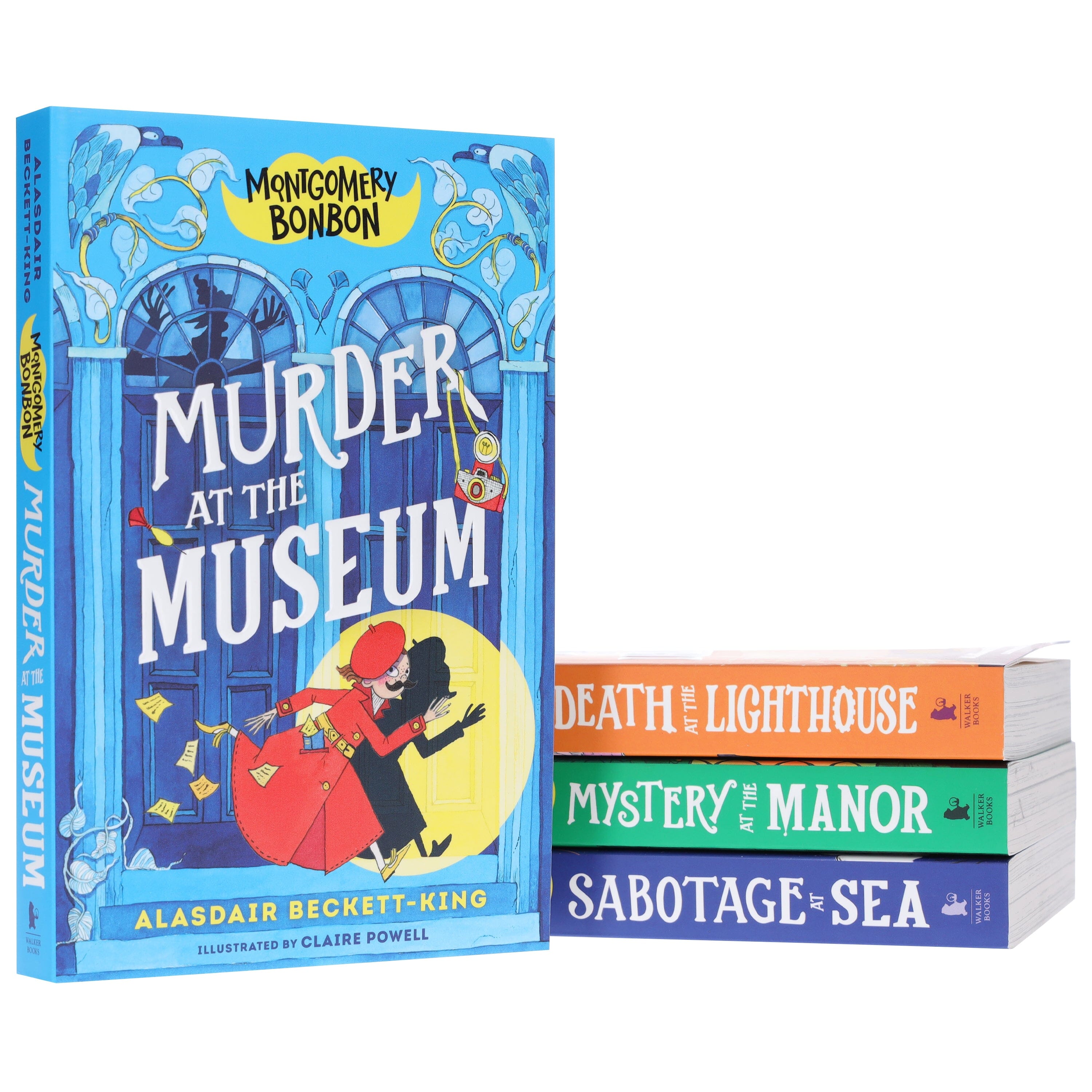 Montgomery Bonbon Series by Alasdair Beckett-King: Illustrated 4 Books Collection Set - Ages 9-12 - E-B00k