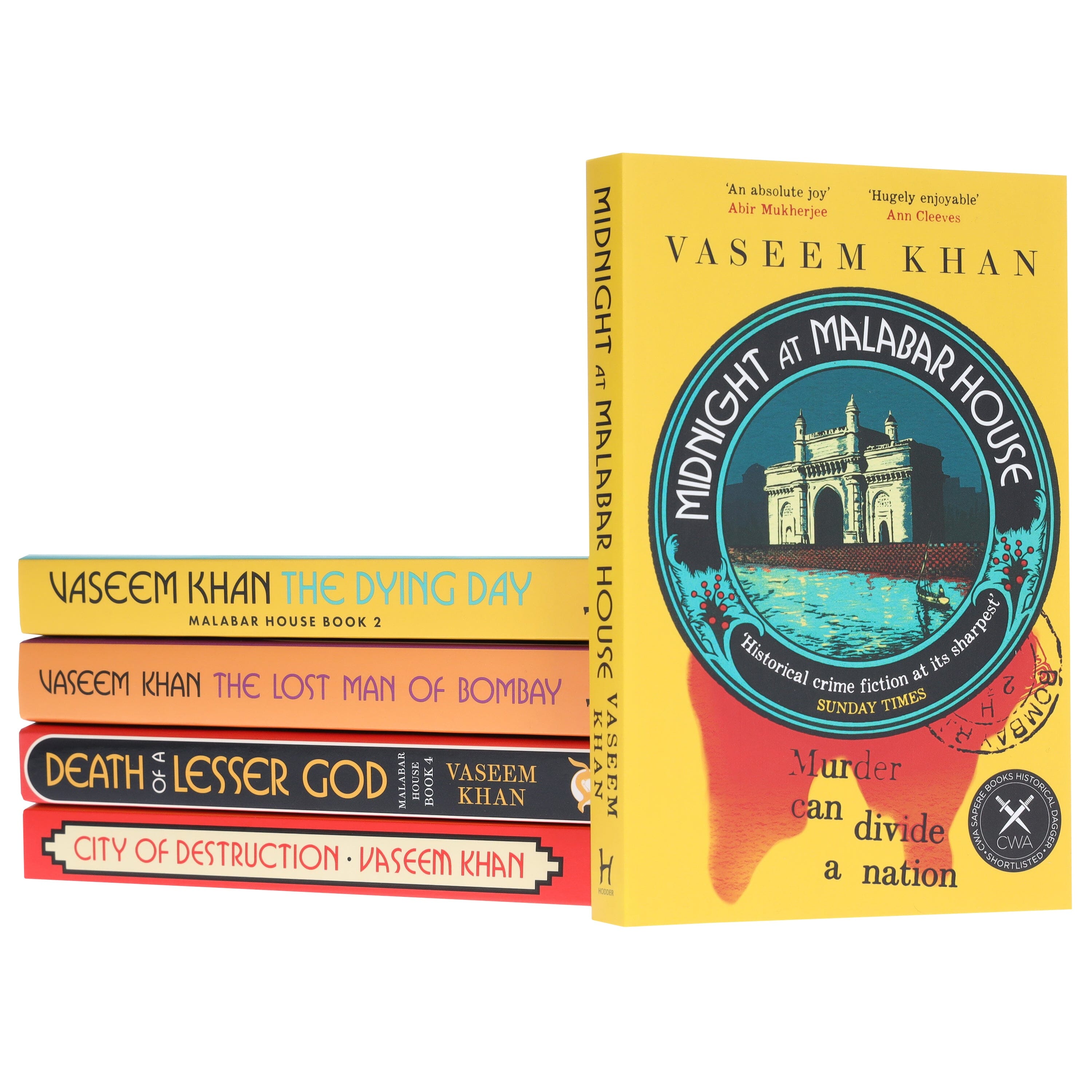 The Malabar House Series by Vaseem Khan 5 Books Collection Set - Fiction - E-B00k