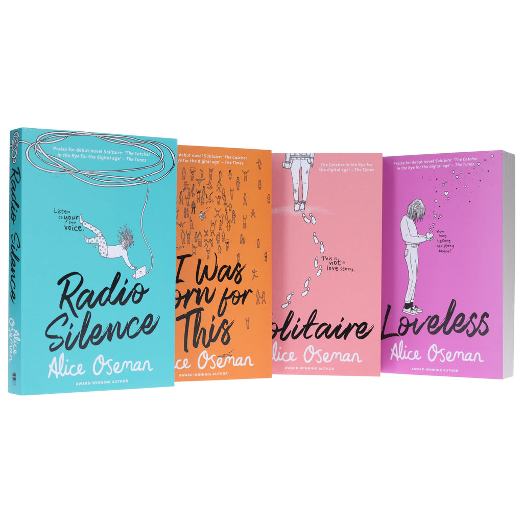 Damaged - Alice Oseman 4 Books Collection Set - Ages 13+ - E-B00k - T 55