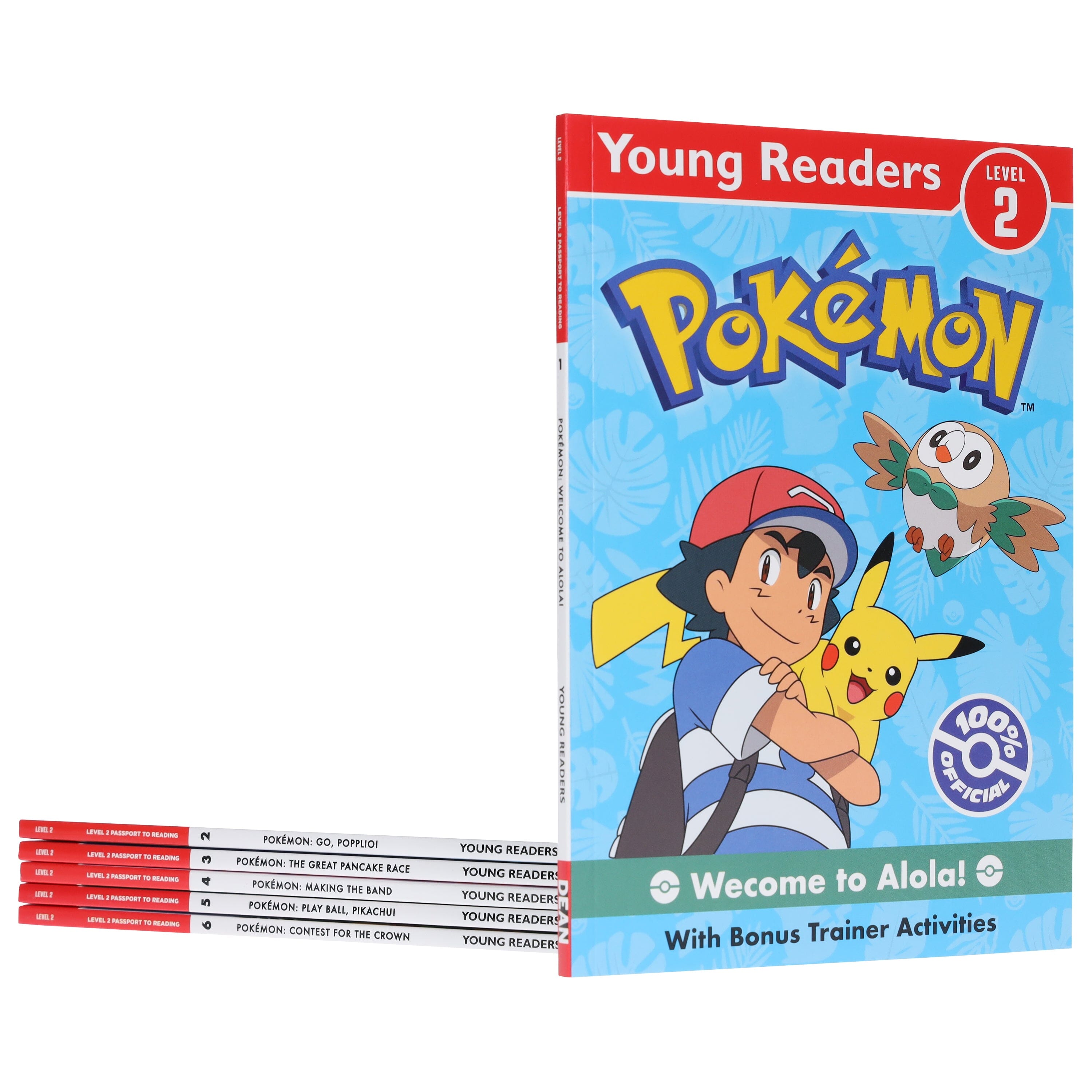 Pokémon: The Alola Collection Young Readers Level 2 6 Picture Books E-Books Set - Ages 4-8 - E-B00k