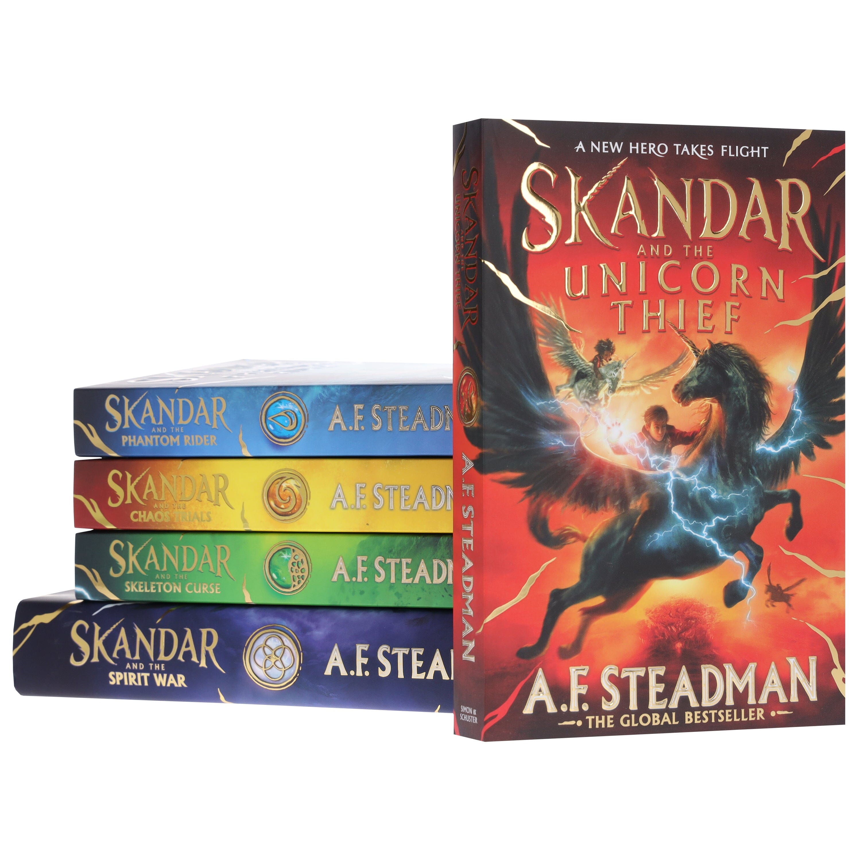 Skandar Series By A.F. Steadman 5 Books Collection Set - Ages 9-12 - E-B00k/E-B00k