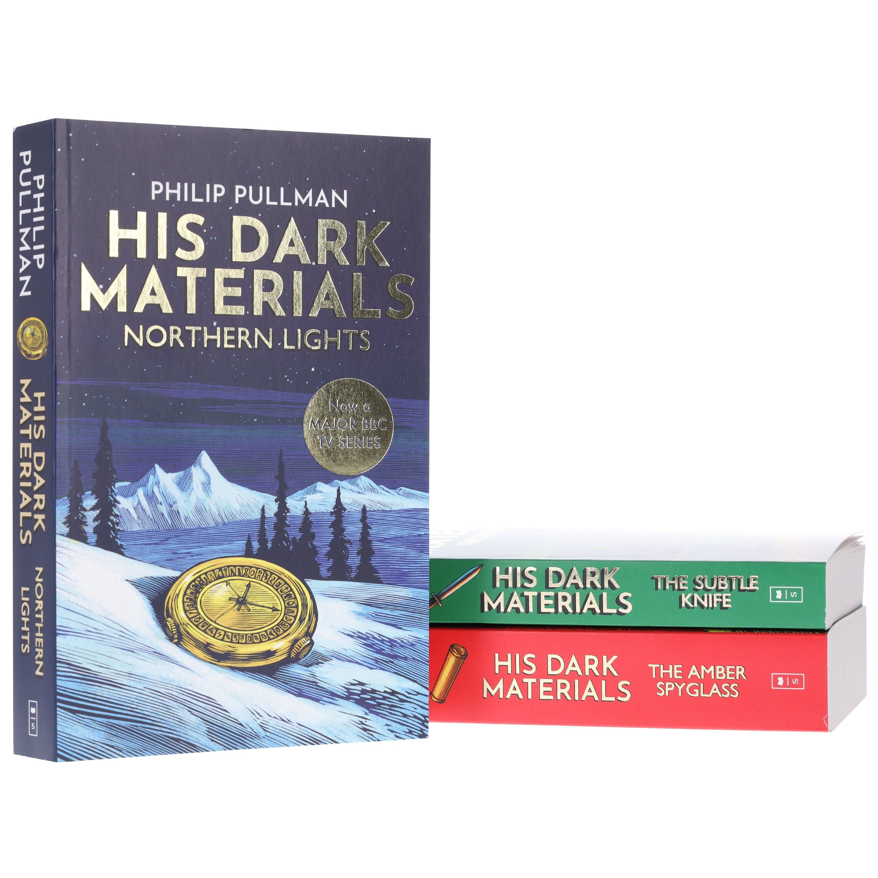 His Dark Materials trilogy by Philip Pullman (Northern Lights, Subtle Knife & Amber Spyglass) 3 Books Collection E-Books Set - Ages 11+ - E-B00k