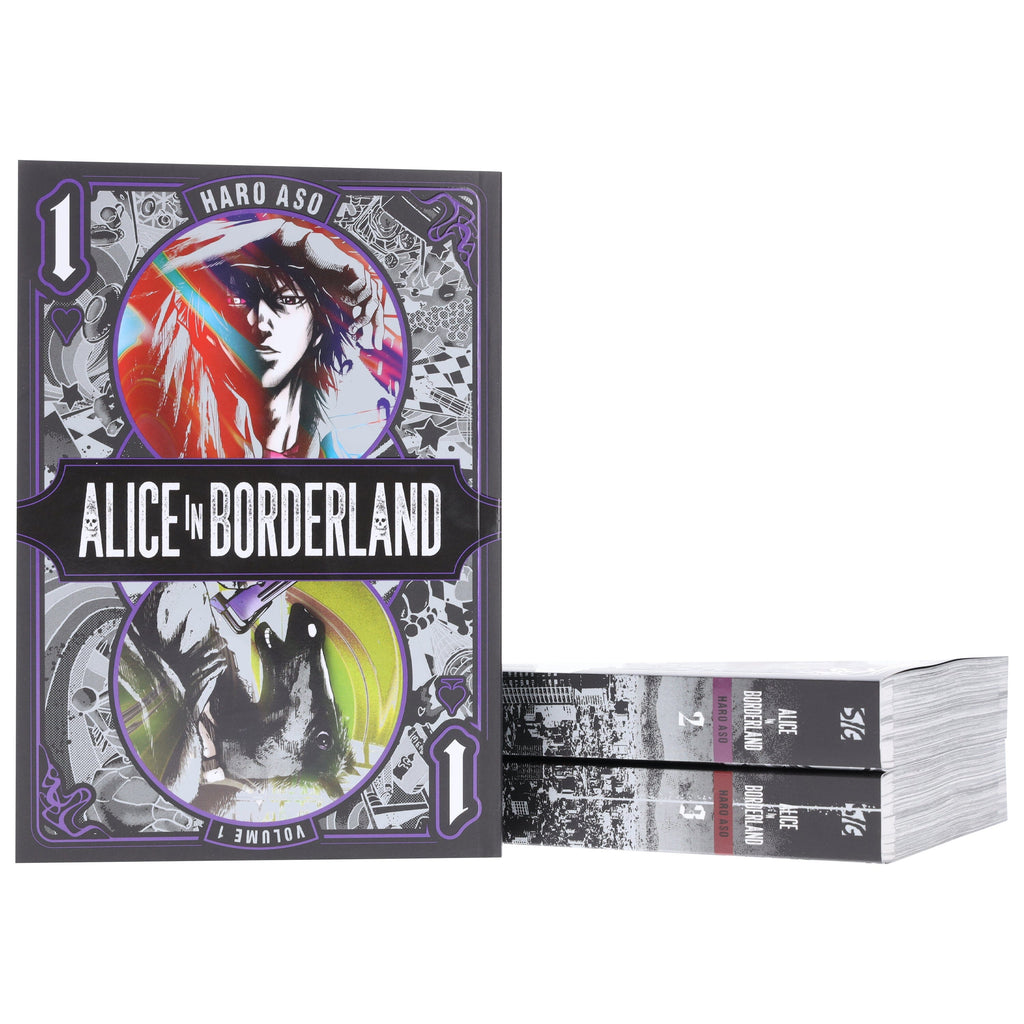 Alice in Borderland (Vol. 1-3) by Haro Aso 3 Books Collection Manga Set - Fiction - E-B00k