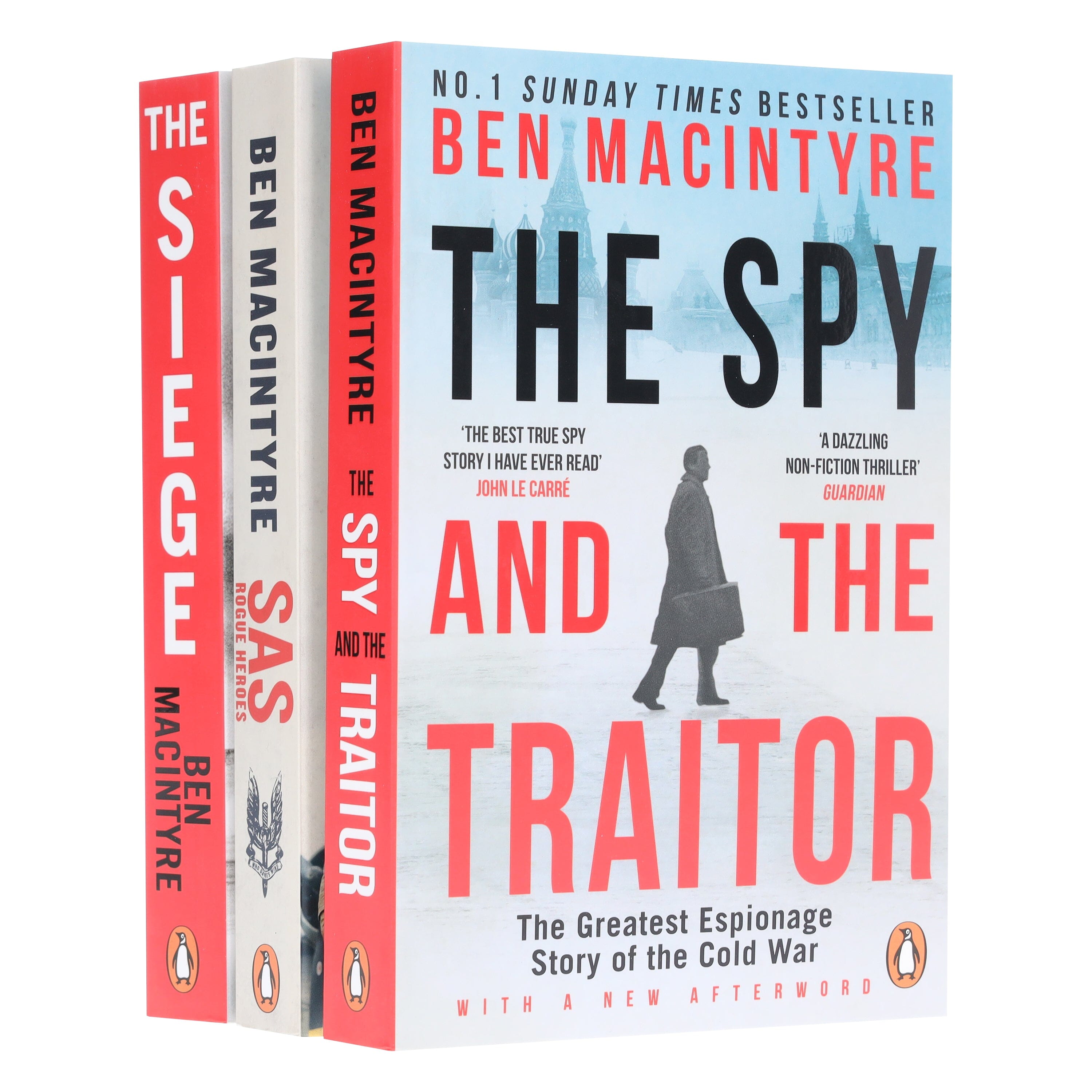 Ben Macintyre 3 Books Collection Set - Non Fiction - E-B00k