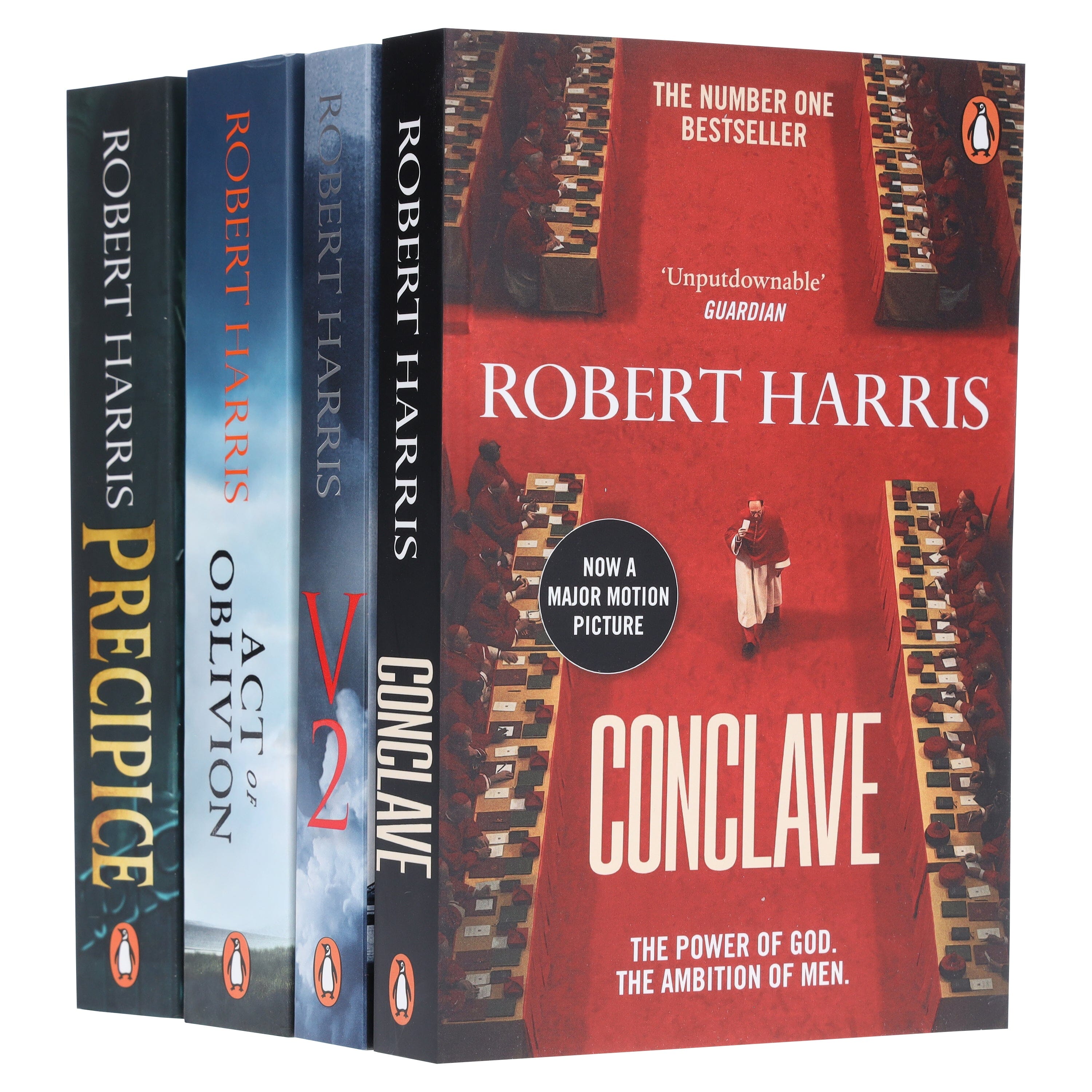 Robert Harris Collection (Conclave,V2, Act of Oblivion & Precipice) 4 Books Set - Fiction - E-B00k