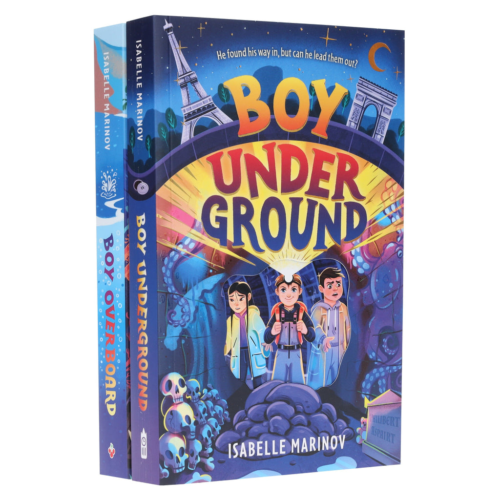 Isabelle Marinov Collection (Boy Underground & Boy Overboard) 2 Books Set - Ages 9-14 - E-B00k
