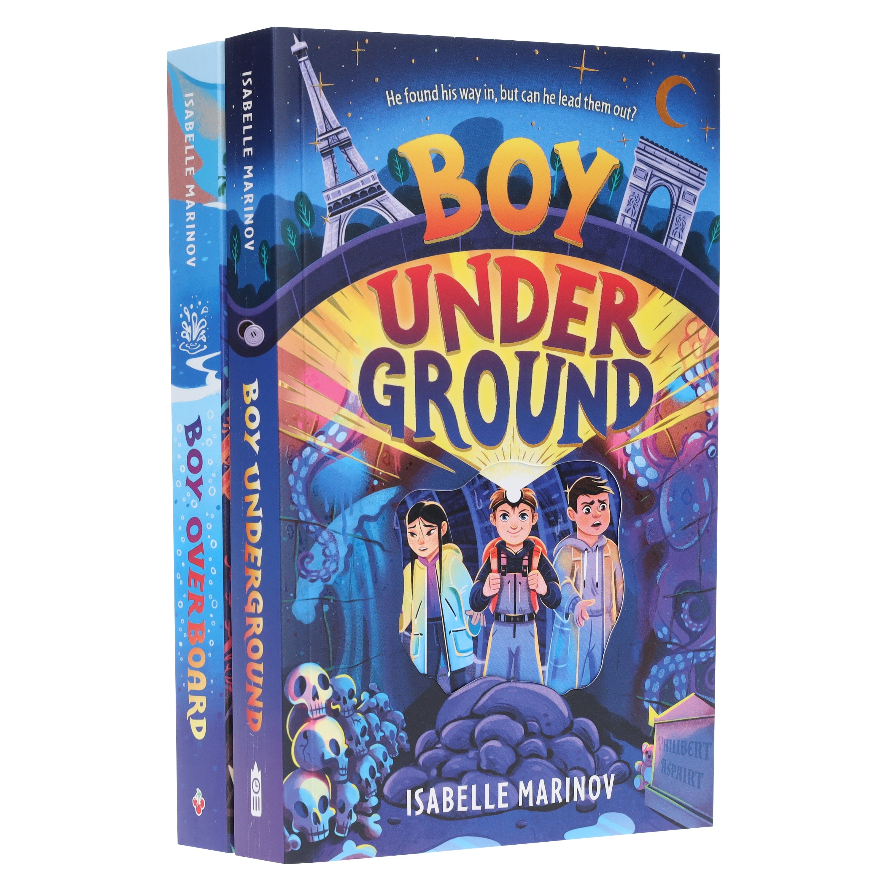 Isabelle Marinov Collection (Boy Underground & Boy Overboard) 2 Books Set - Ages 9-14 - E-B00k