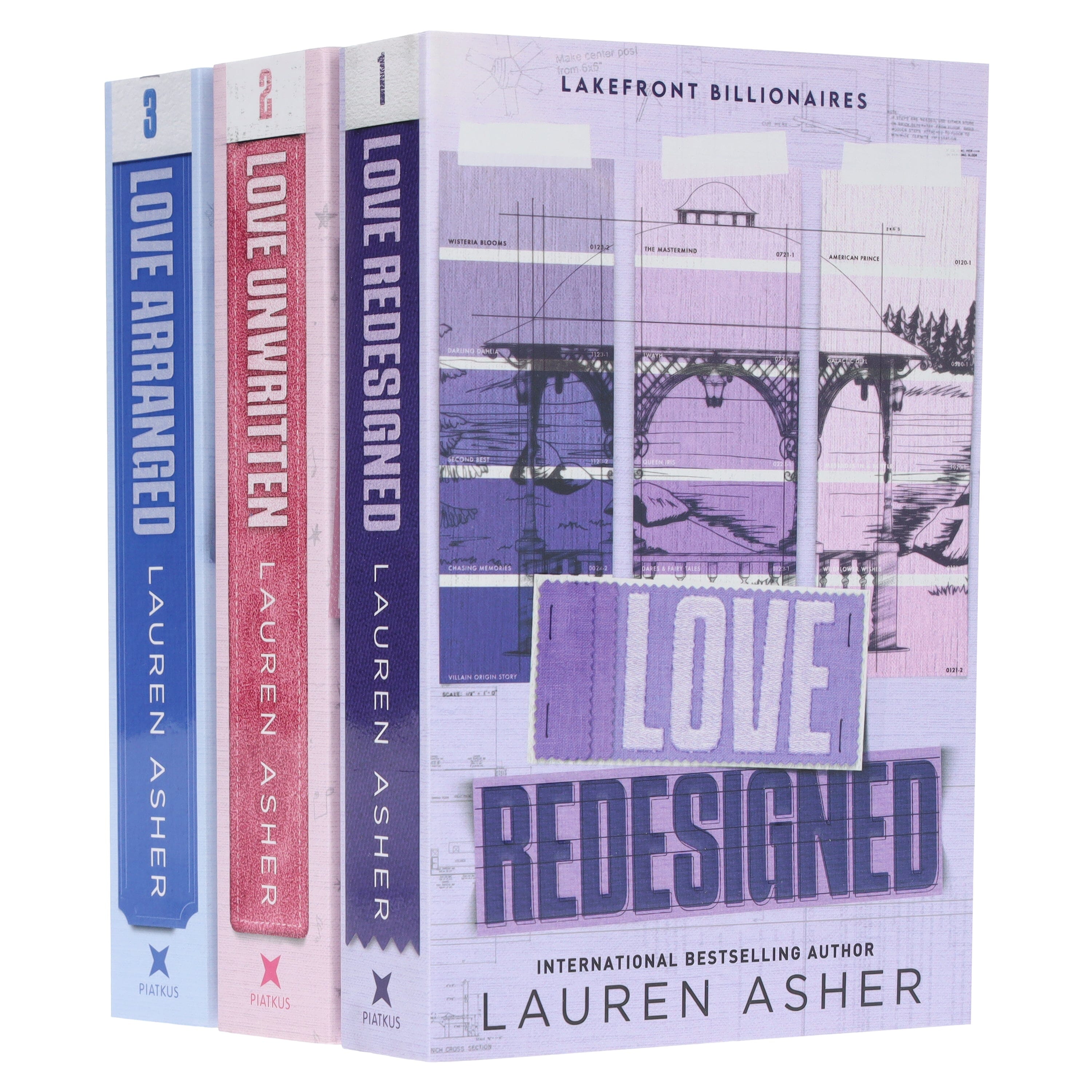 Lakefront Billionaires Series By Lauren Asher 3 Books Collection Set - Fiction - E-B00k
