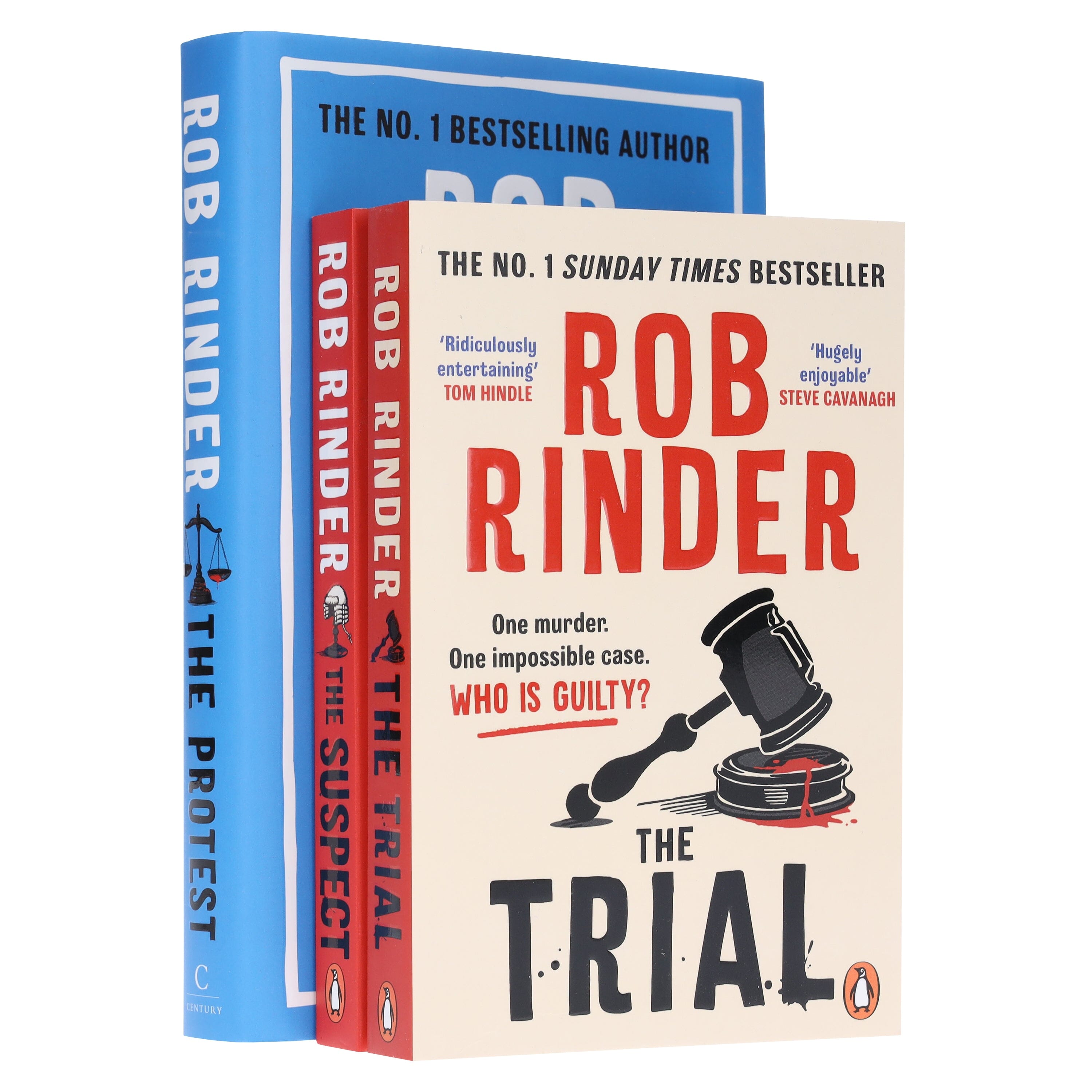 Rob Rinder Collection (The Trial, The Suspect & The Protest) 3 Books Set - Fiction - E-B00k/E-B00k