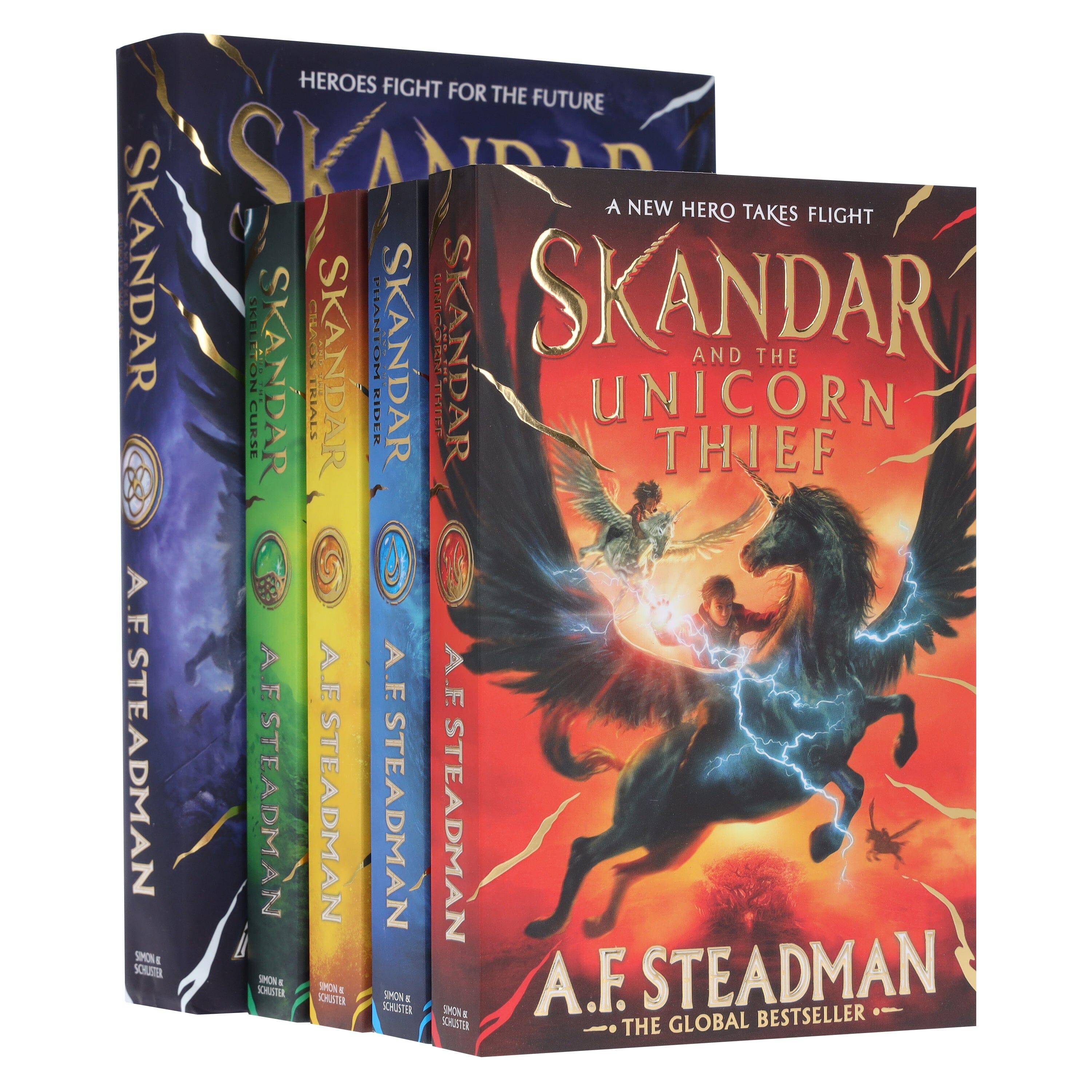 Skandar Series By A.F. Steadman 5 Books Collection Set - Ages 9-12 - E-B00k/E-B00k