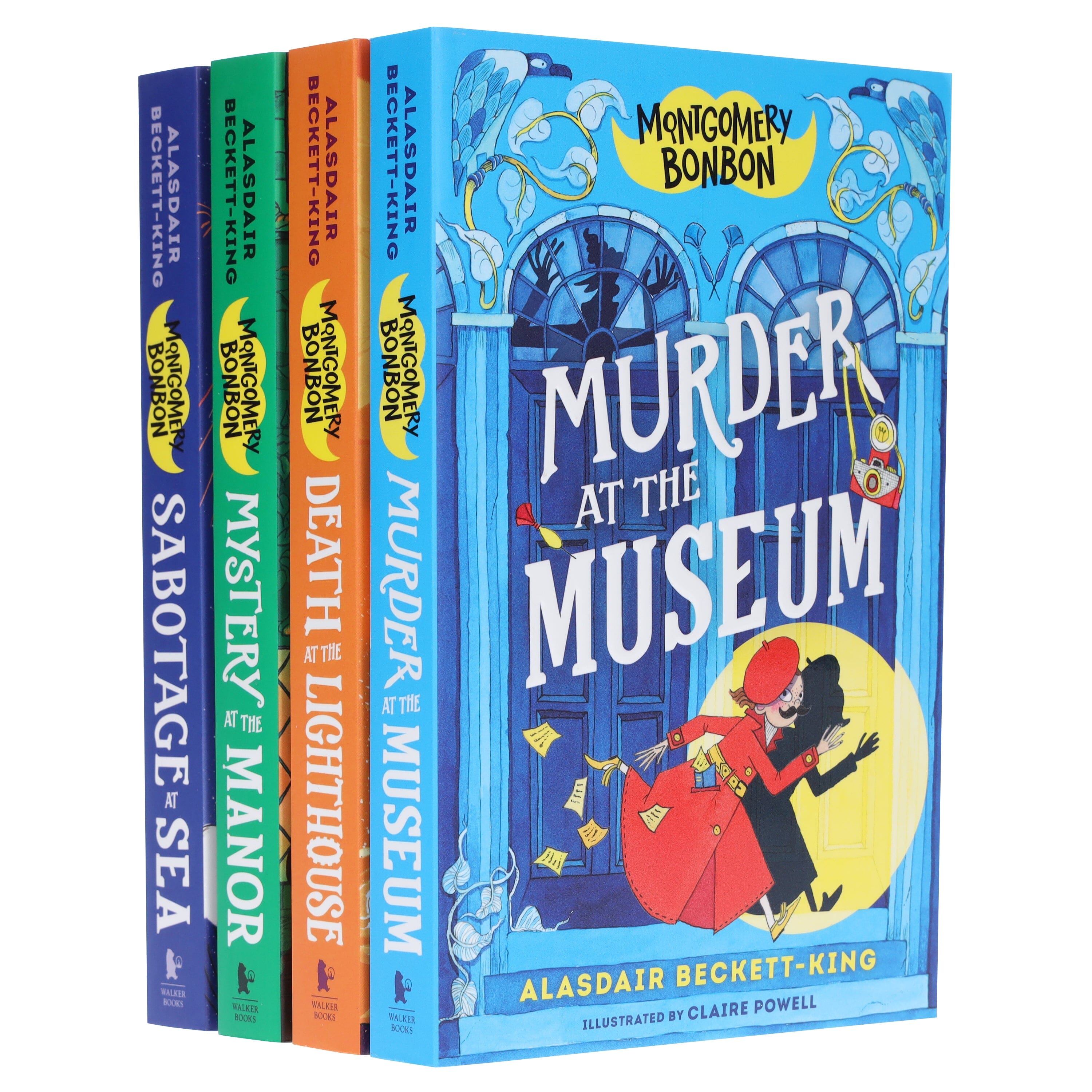 Montgomery Bonbon Series by Alasdair Beckett-King: Illustrated 4 Books Collection Set - Ages 9-12 - E-B00k