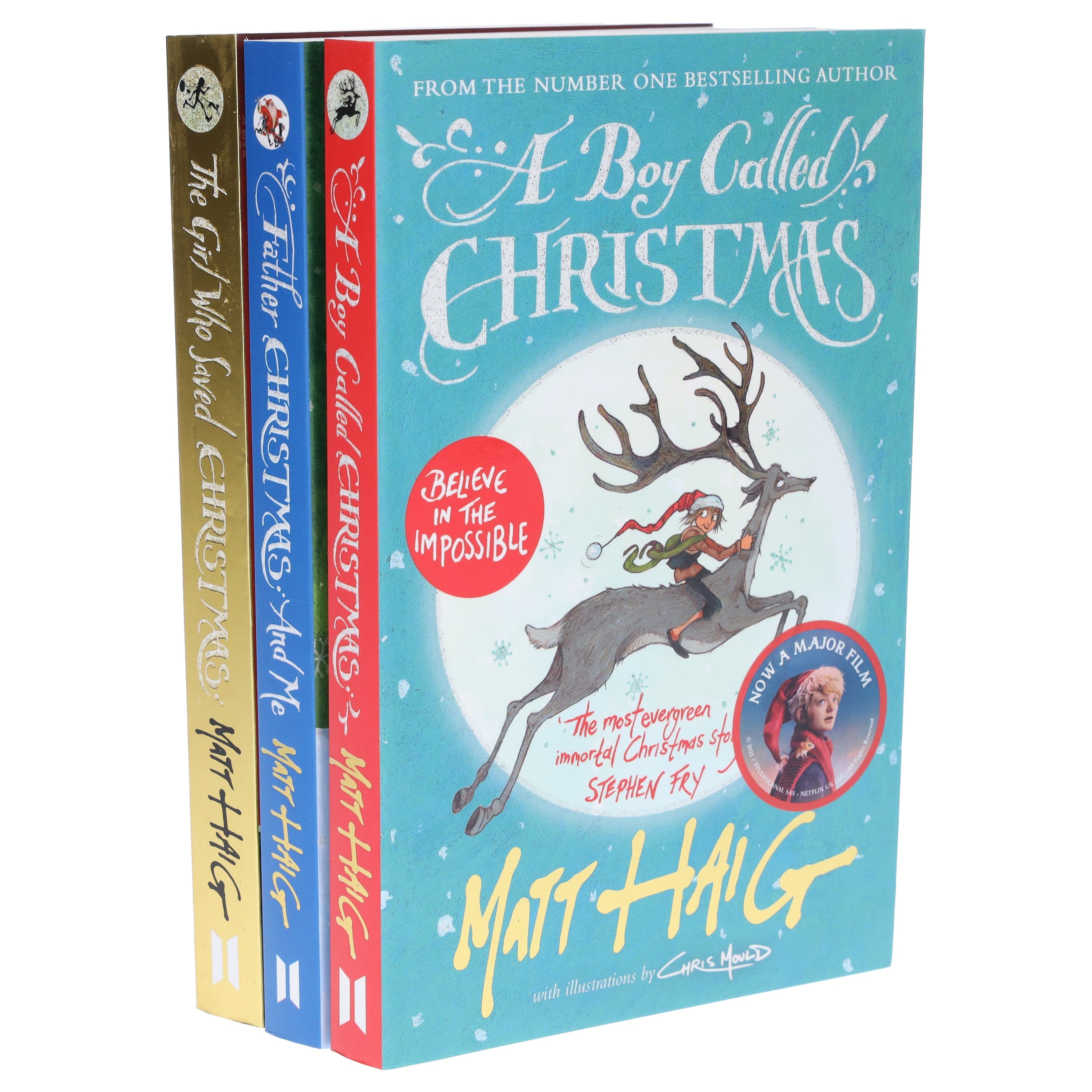 Damaged - A Boy Called Christmas by Matt Haig 3 Book Collection Set - Ages 7-11 - E-B00k - T 32