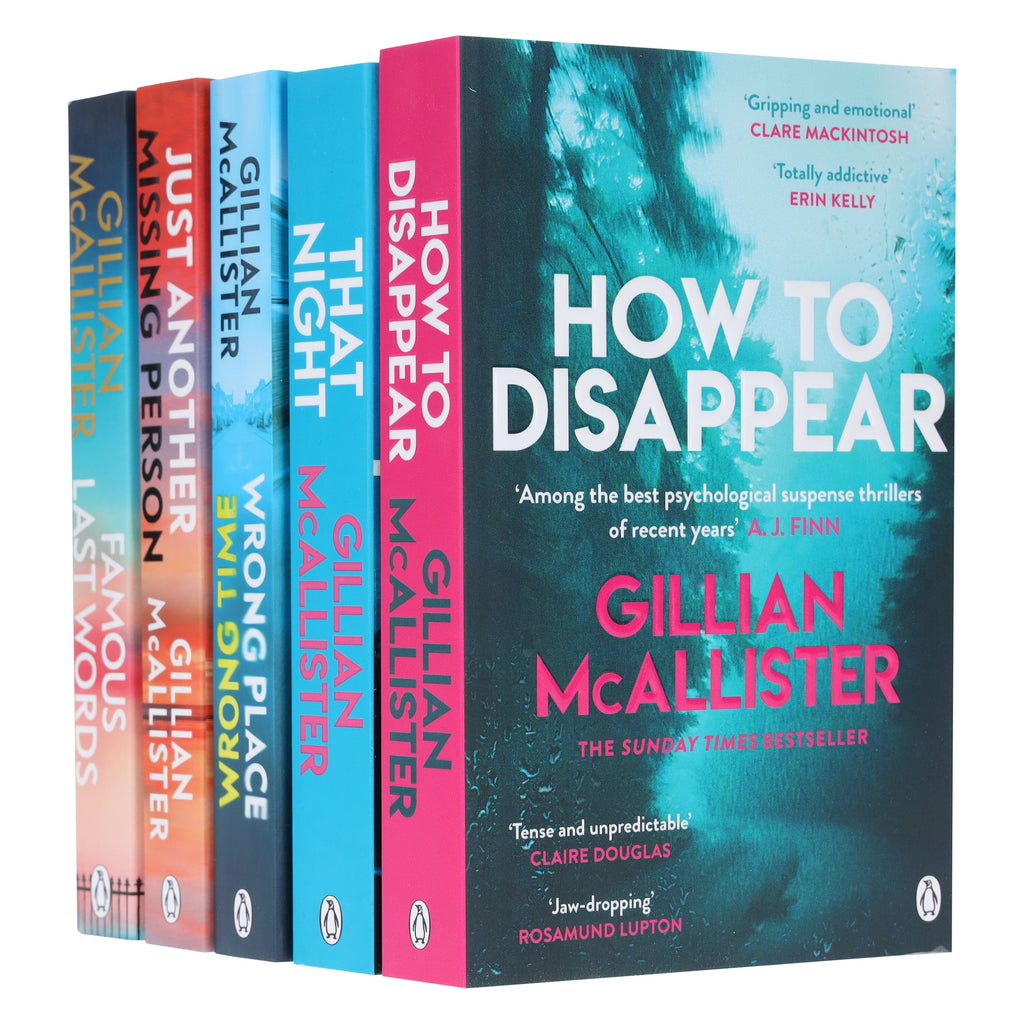 Gillian McAllister Collection 5 Books Set - Fiction - E-B00k