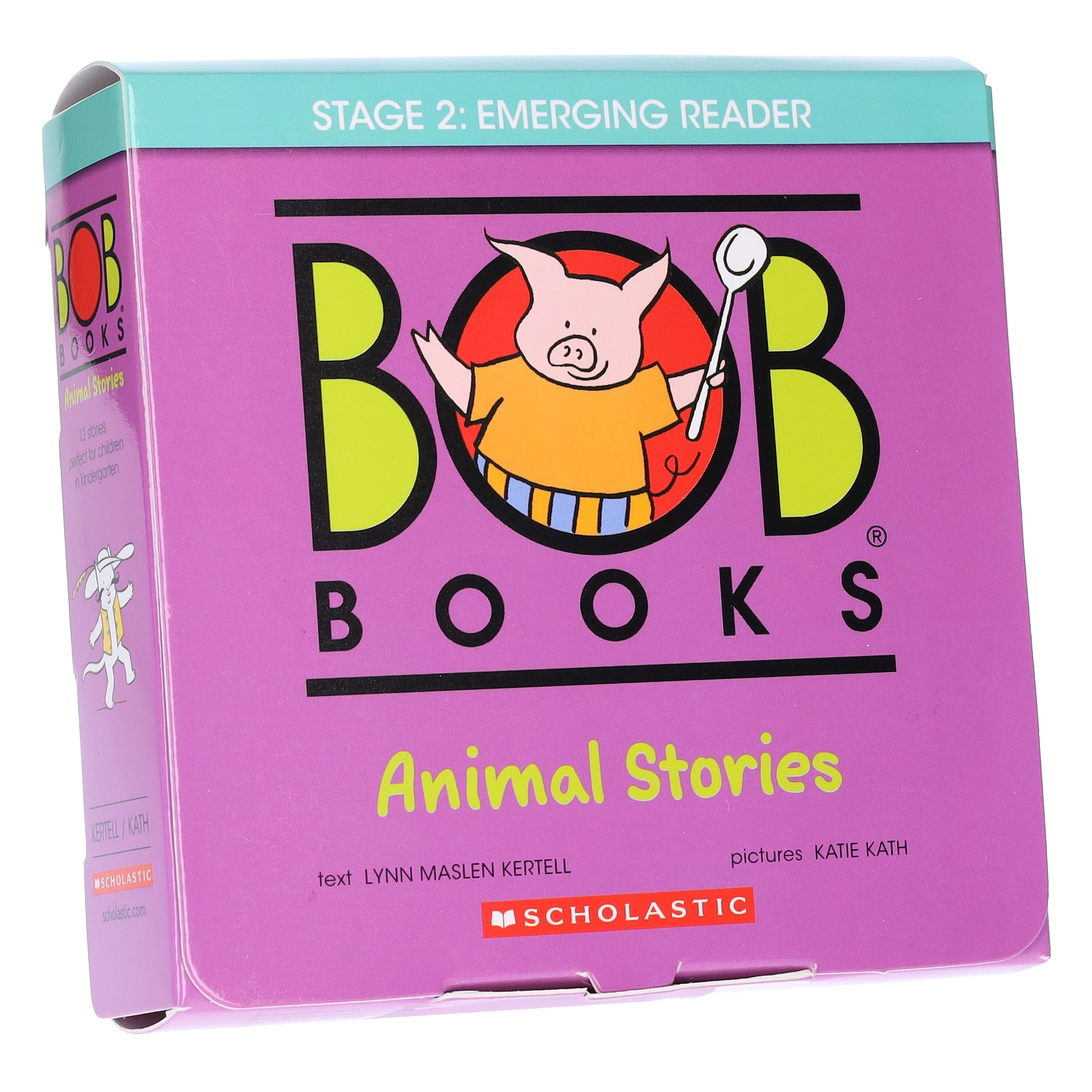 Bob Books: Animal Stories (Stage 2: Emerging Reader) 12 Books Collection Set By Scholastic - Ages 3-6 - E-B00k