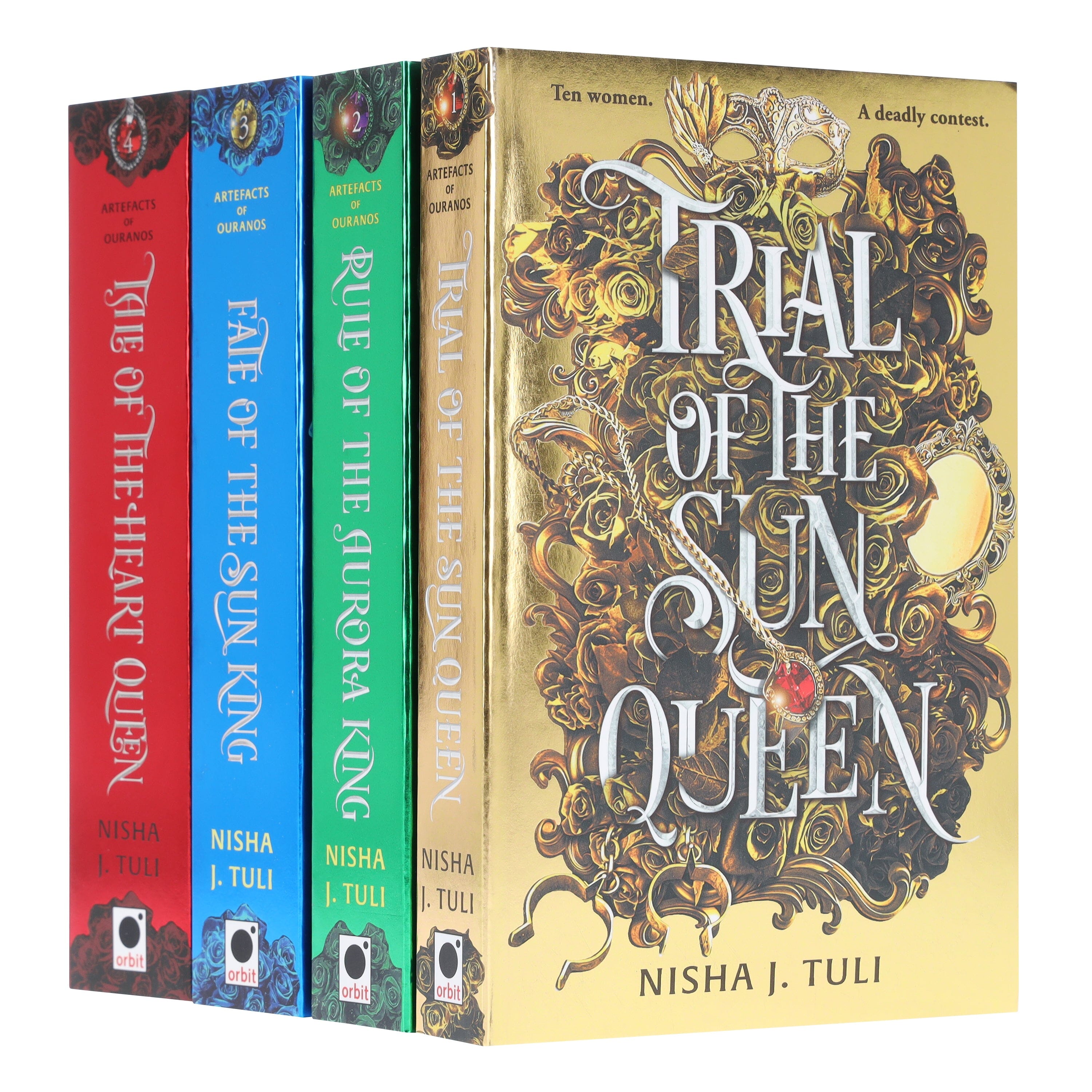 Artefacts of Ouranos Series by Nisha J. Tuli 4 Books Collection Set - Fiction - E-B00k