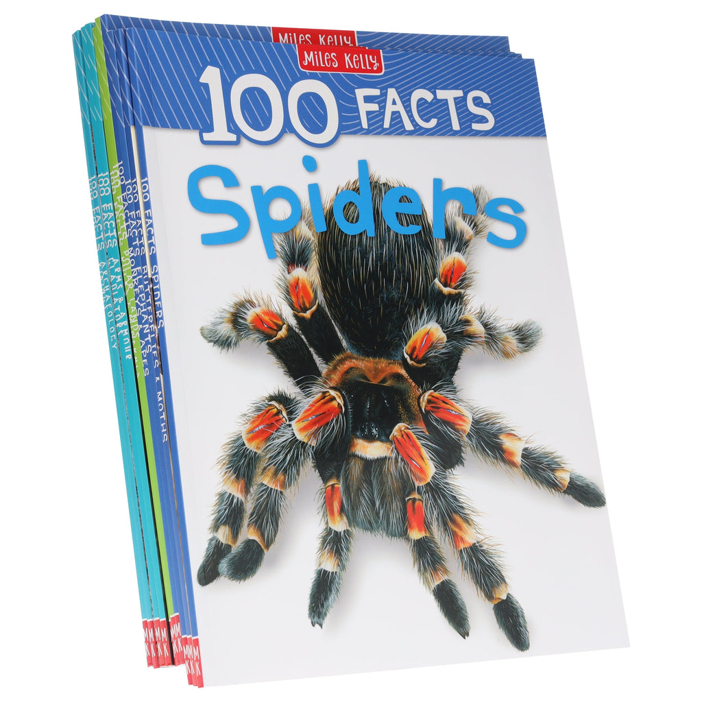 100 Facts Series by Steve Parker & Others 10 Books Collection Set - Ages 7+ - E-B00k