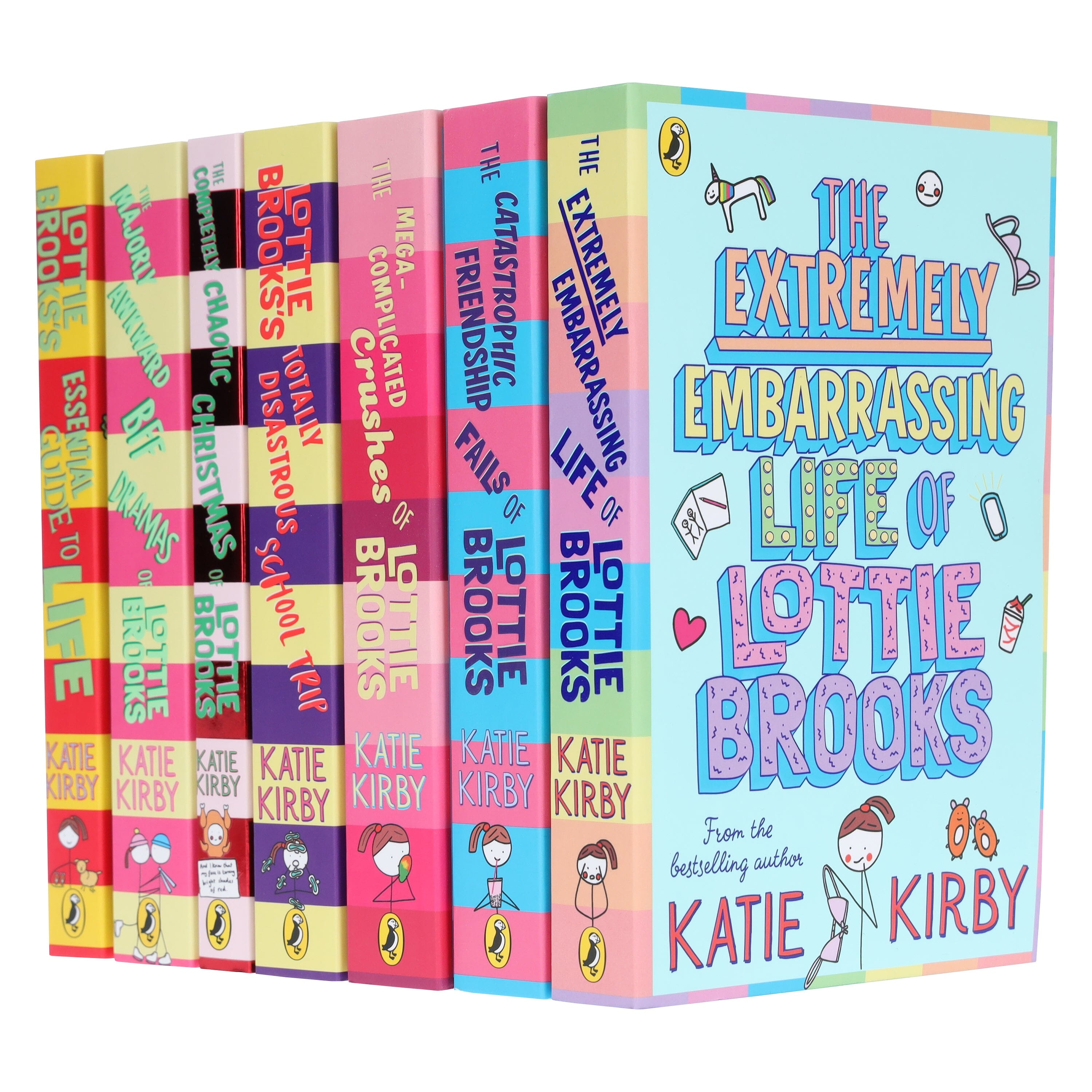 Lottie Brooks Series By Katie Kirby 7 Books Collection Set - Ages 9-12 - E-B00k