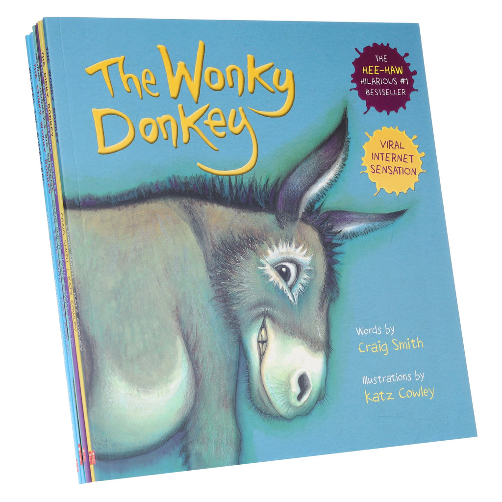 Wonky Donkey Series by Craig Smith & Maureen Thomson Illustrated 6 Books Collection Set - Ages 3+ - E-B00k