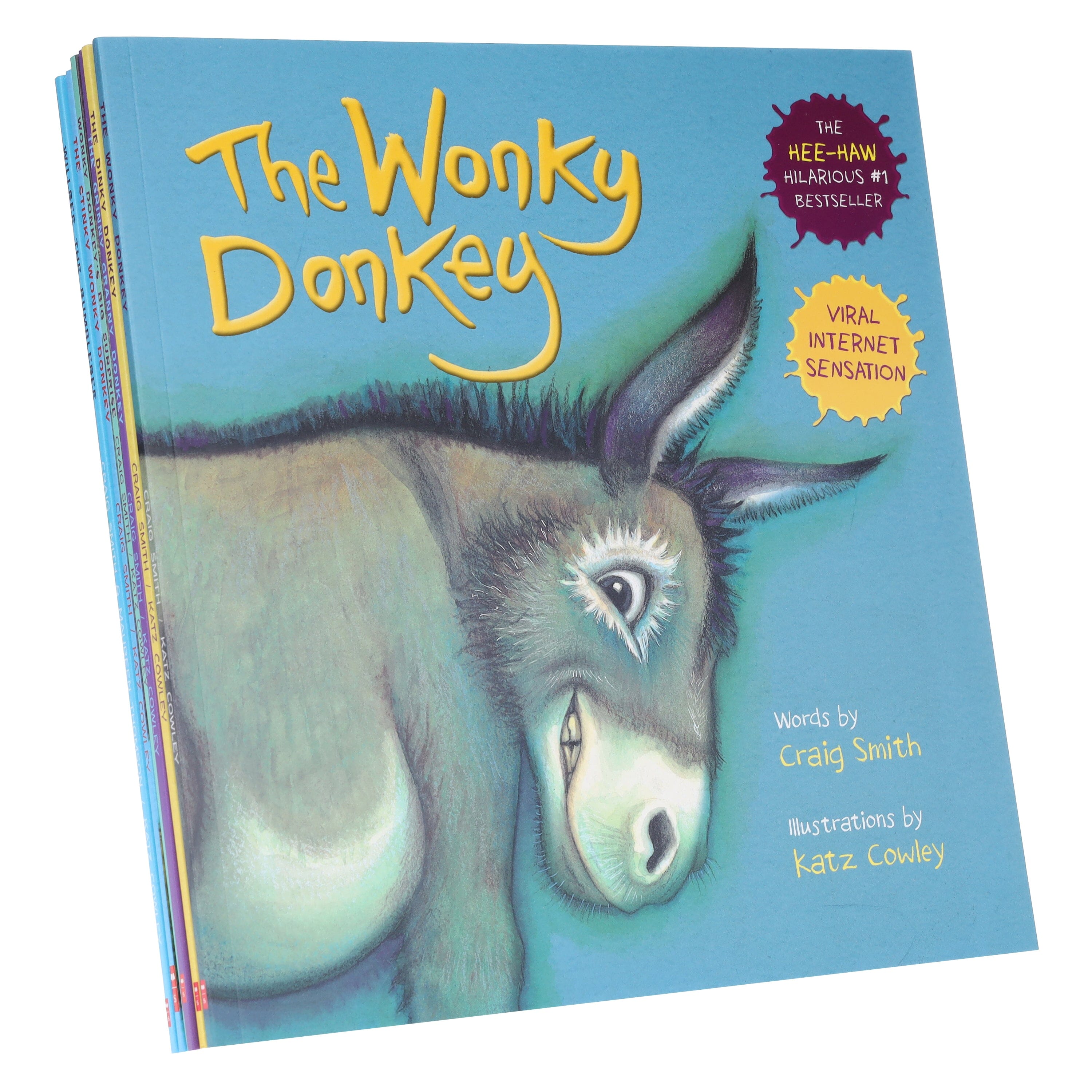 Wonky Donkey Series by Craig Smith & Maureen Thomson Illustrated 6 Books Collection Set - Ages 3+ - E-B00k