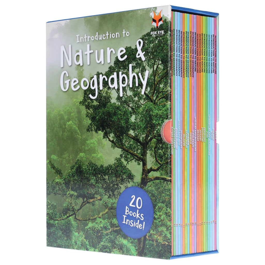 Introduction to Nature and Geography by Jasmine Brooke 20 Book Collection E-Books Set - Ages 7+ - E-B00k
