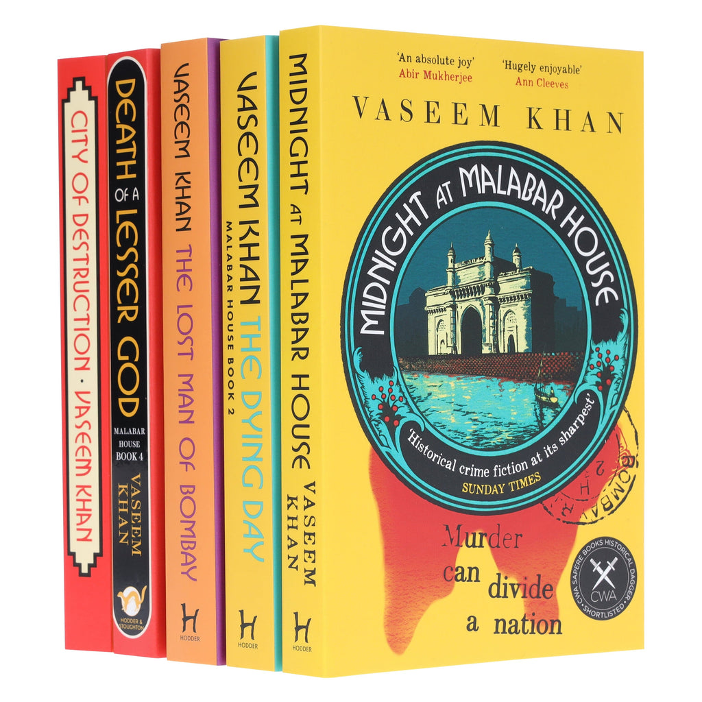 The Malabar House Series by Vaseem Khan 5 Books Collection Set - Fiction - E-B00k