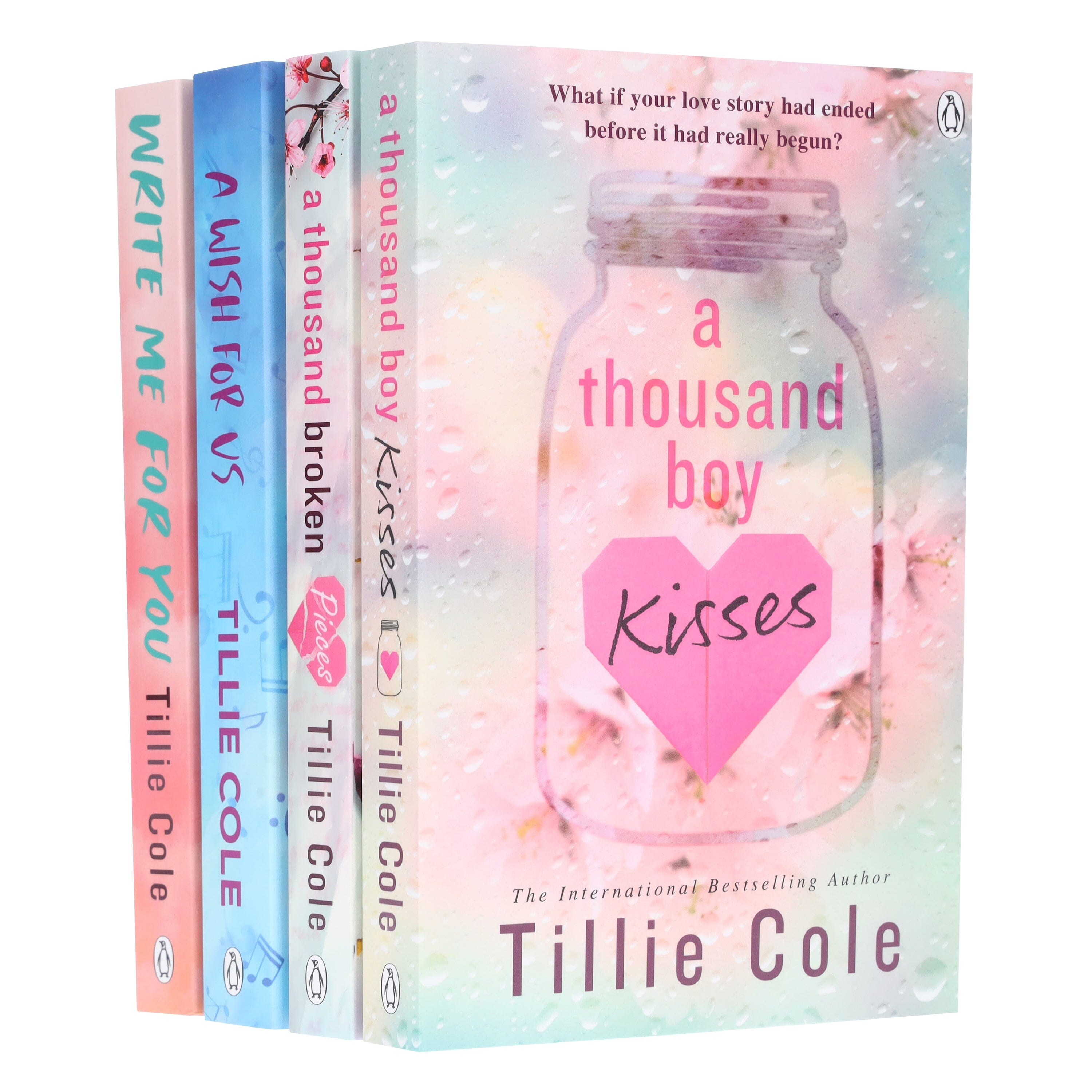 Tillie Cole Collection (A Thousand Boy Kisses, A Thousand Broken Pieces, A Wish For Us & Write Me For You) 4 Books Set - Fiction - E-B00k