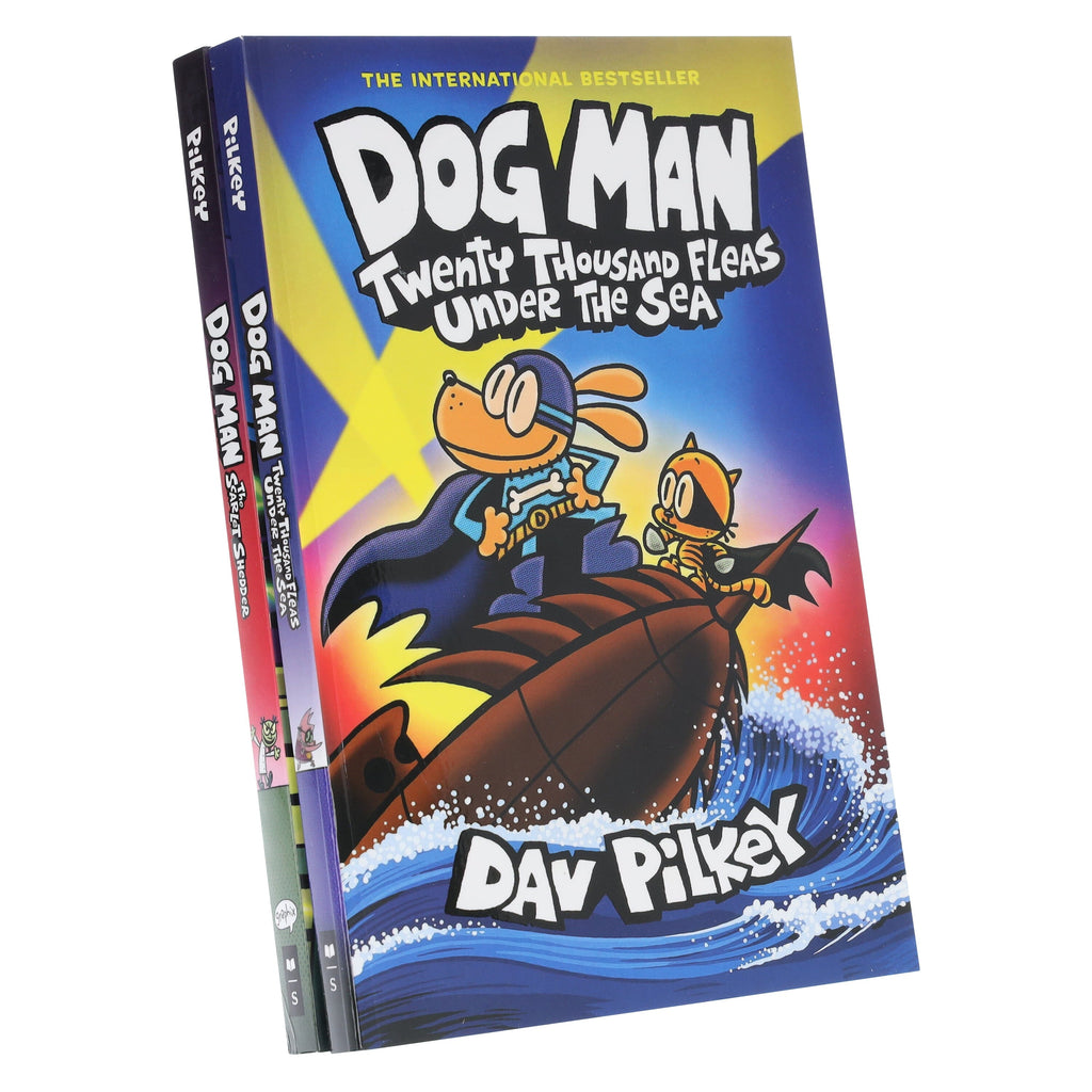Dog Man Series by Dav Pilkey (Book No. 11 & 12) Collection 2 Books Set- Ages 6-12 - E-B00k