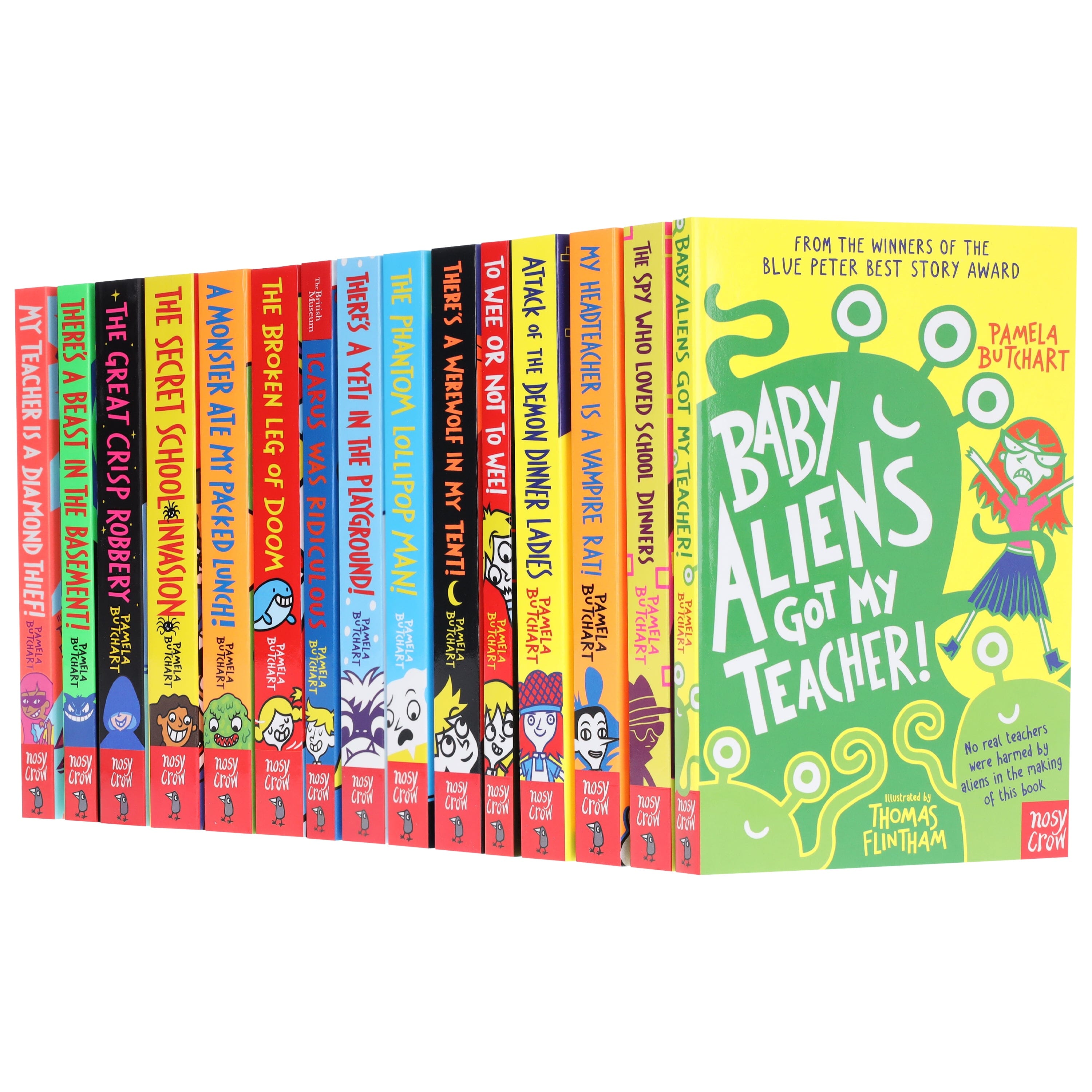 Baby Aliens Series By Pamela Butchart illustrated 15 Books Collection Set – Ages 7-9 – E-B00k