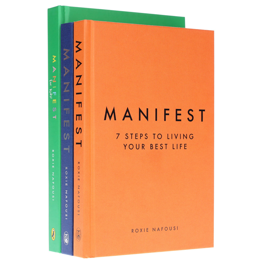 Roxie Nafousi Collection (Manifest for Kids, Manifest 7 Steps to Living Your Best Life & Manifest Dive Deeper) 3 Books Set - Non Fiction - E-B00k