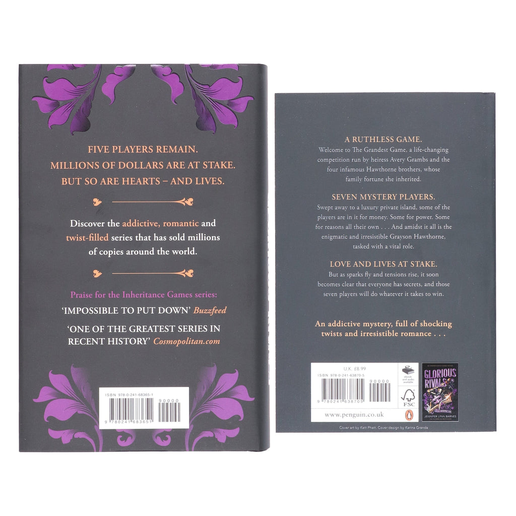 The Grandest Game Series by Jennifer Lynn Barnes (The Grandest Game & Glorious Rival) 2 Books Collection Set - Fiction - E-B00k/E-B00k