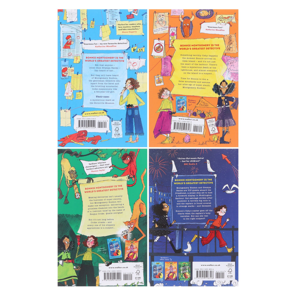 Montgomery Bonbon Series by Alasdair Beckett-King: Illustrated 4 Books Collection Set - Ages 9-12 - E-B00k