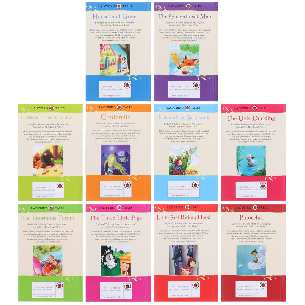 Damaged - Ladybird Tales: The Classic Collection 10 Books Set - Ages 3+ - E-B00k - T 55