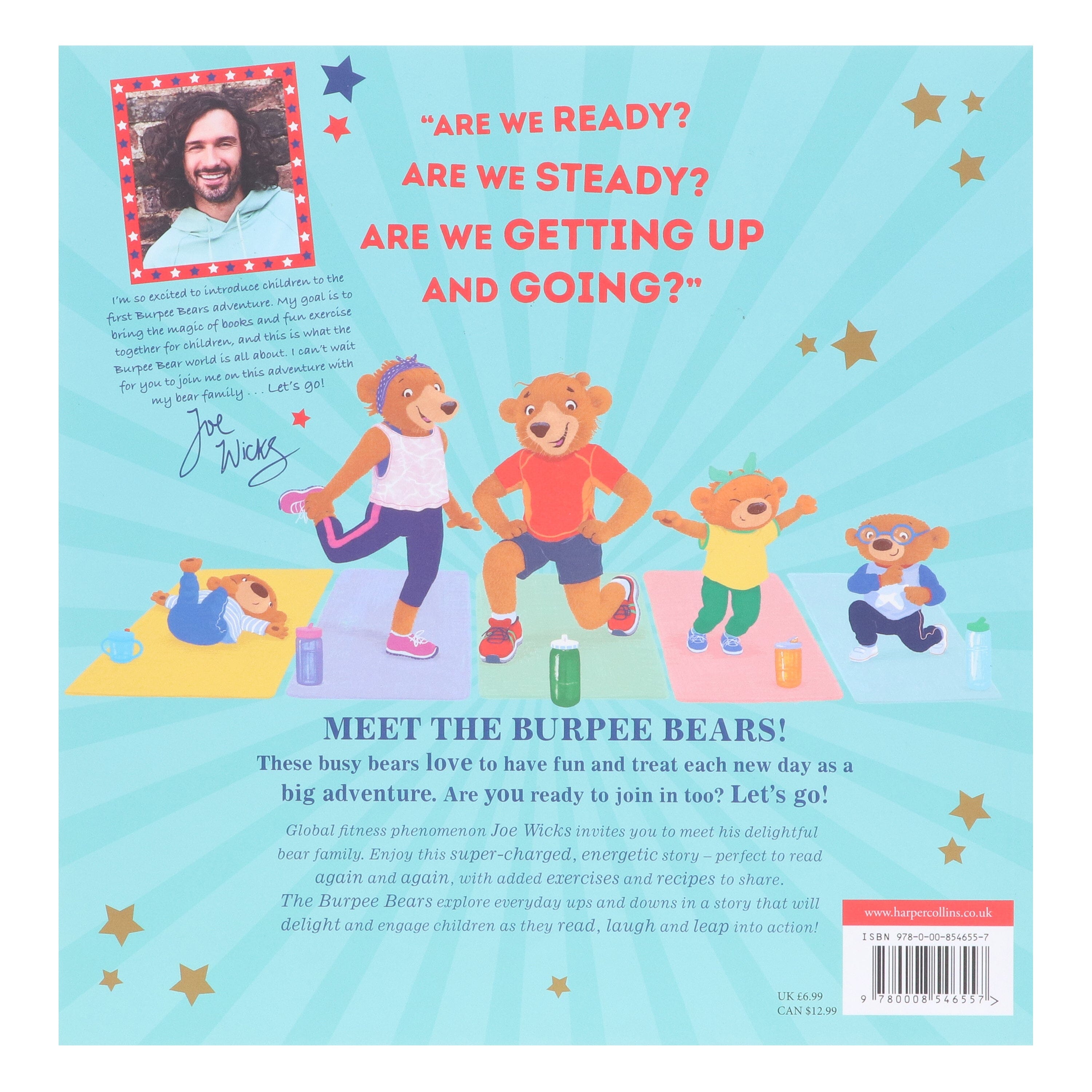 The Burpee Bears Illustrated Glorious Picture Book by Joe Wicks - Ages 3-5 - E-B00k